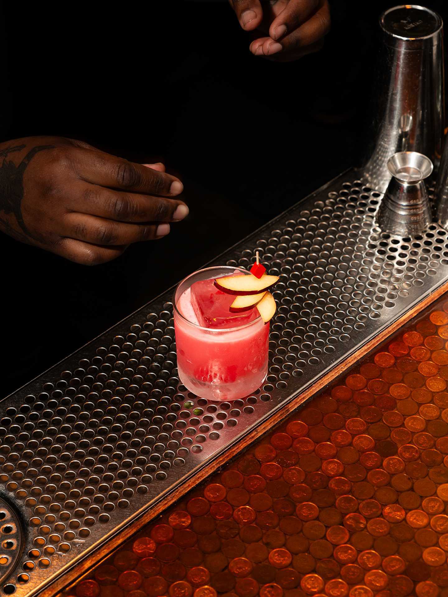The best bars in Toronto | A red cocktail at Civil Liberties in Toronto