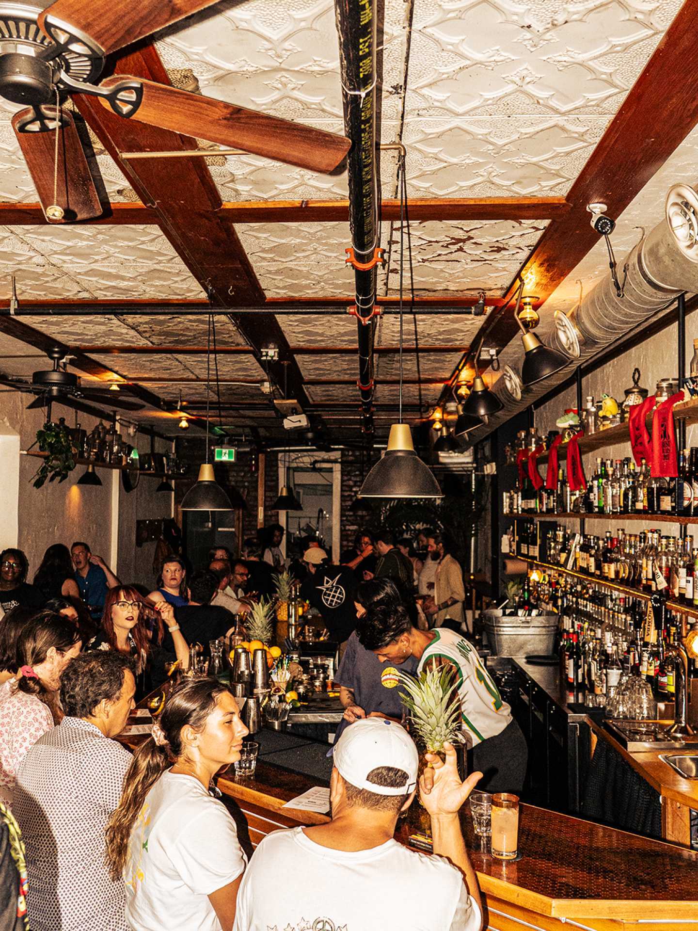 The best bars in Toronto | The bustling interior of Civil Liberties on Bloor St. W.