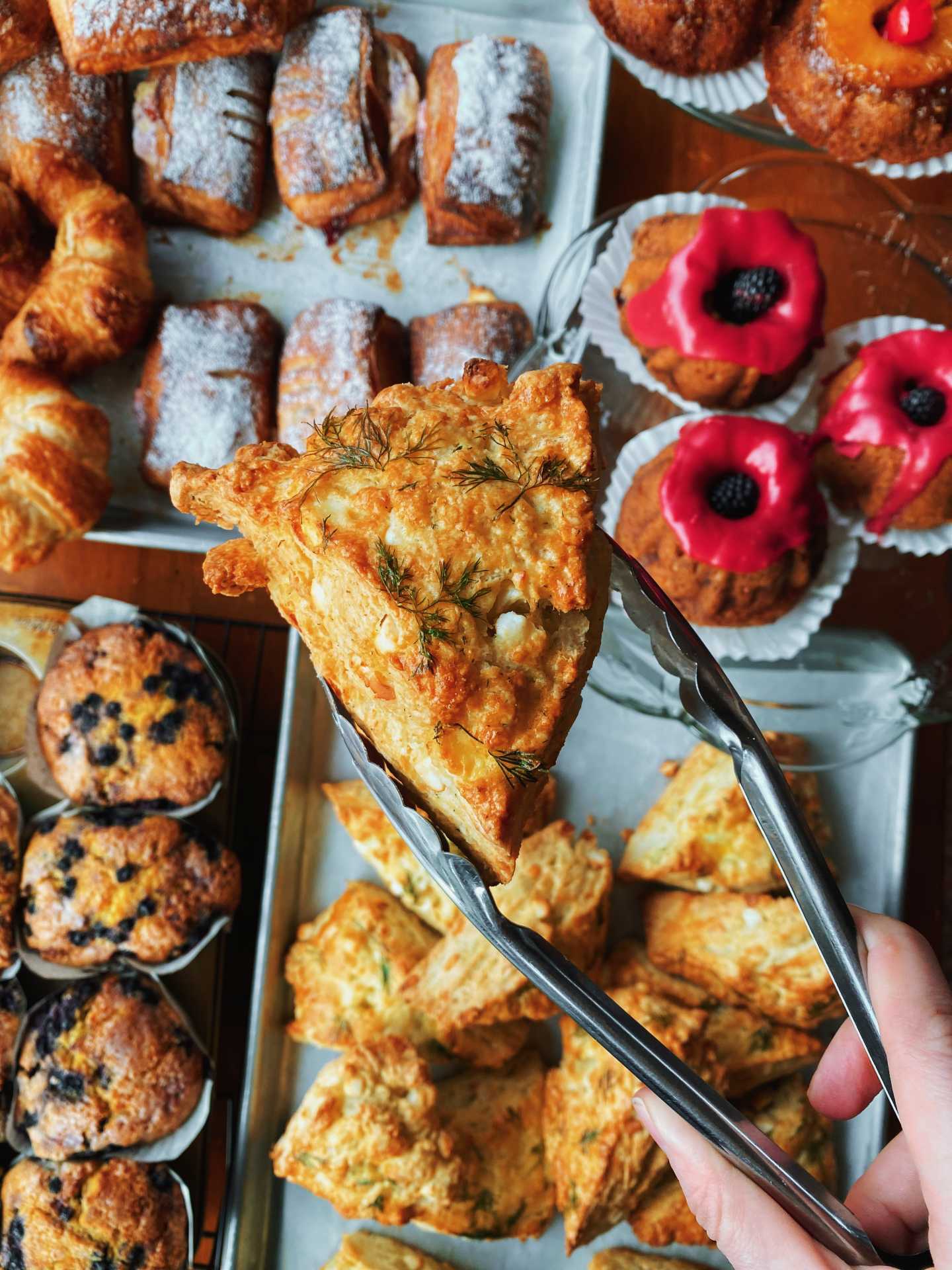 The best cafes in Toronto | A scone at Coco's neighbourhood coffee shop