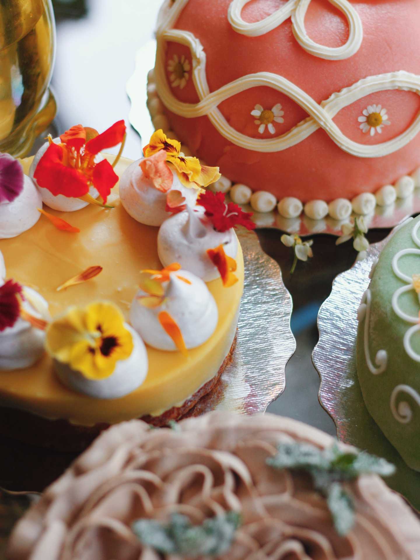 The best cafes in Toronto | Yellow cake at Coco's neighbourhood coffee shop