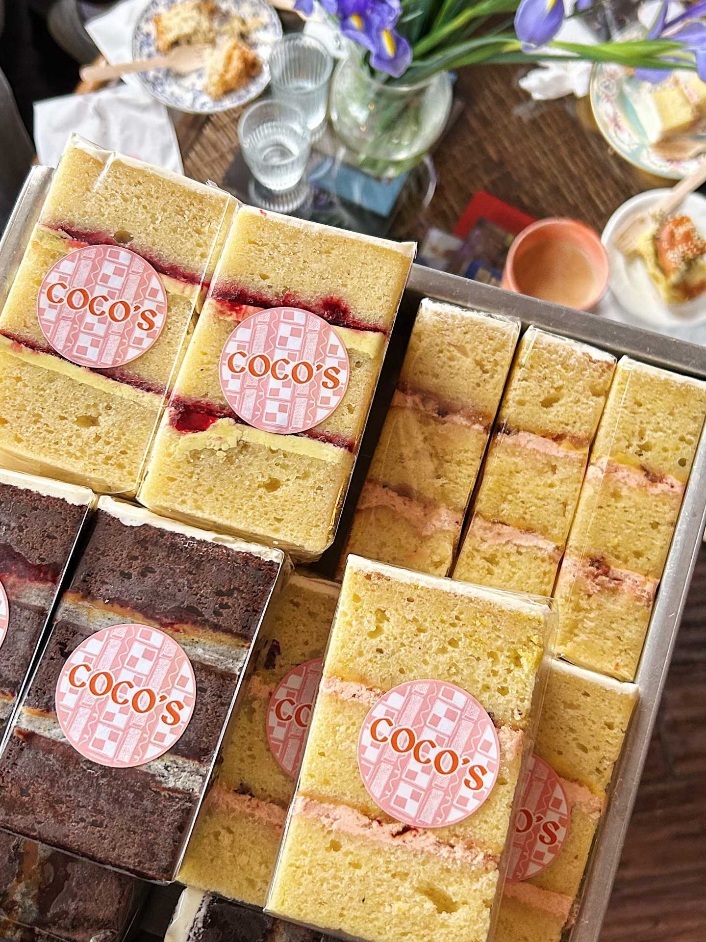The best cafes in Toronto | Packaged cakes at Coco's neighbourhood coffee shop
