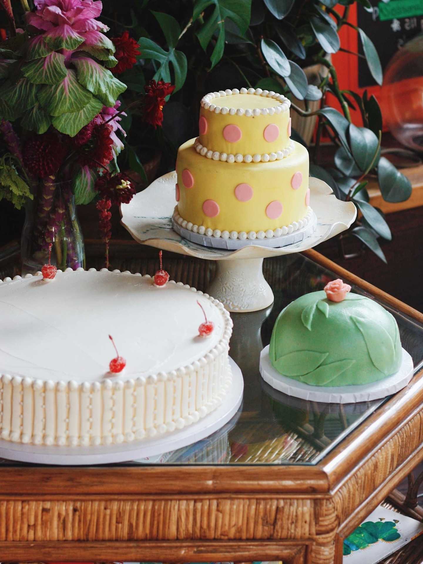 The best cafes in Toronto | An assortment of cakes at Coco's neighbourhood coffee shop