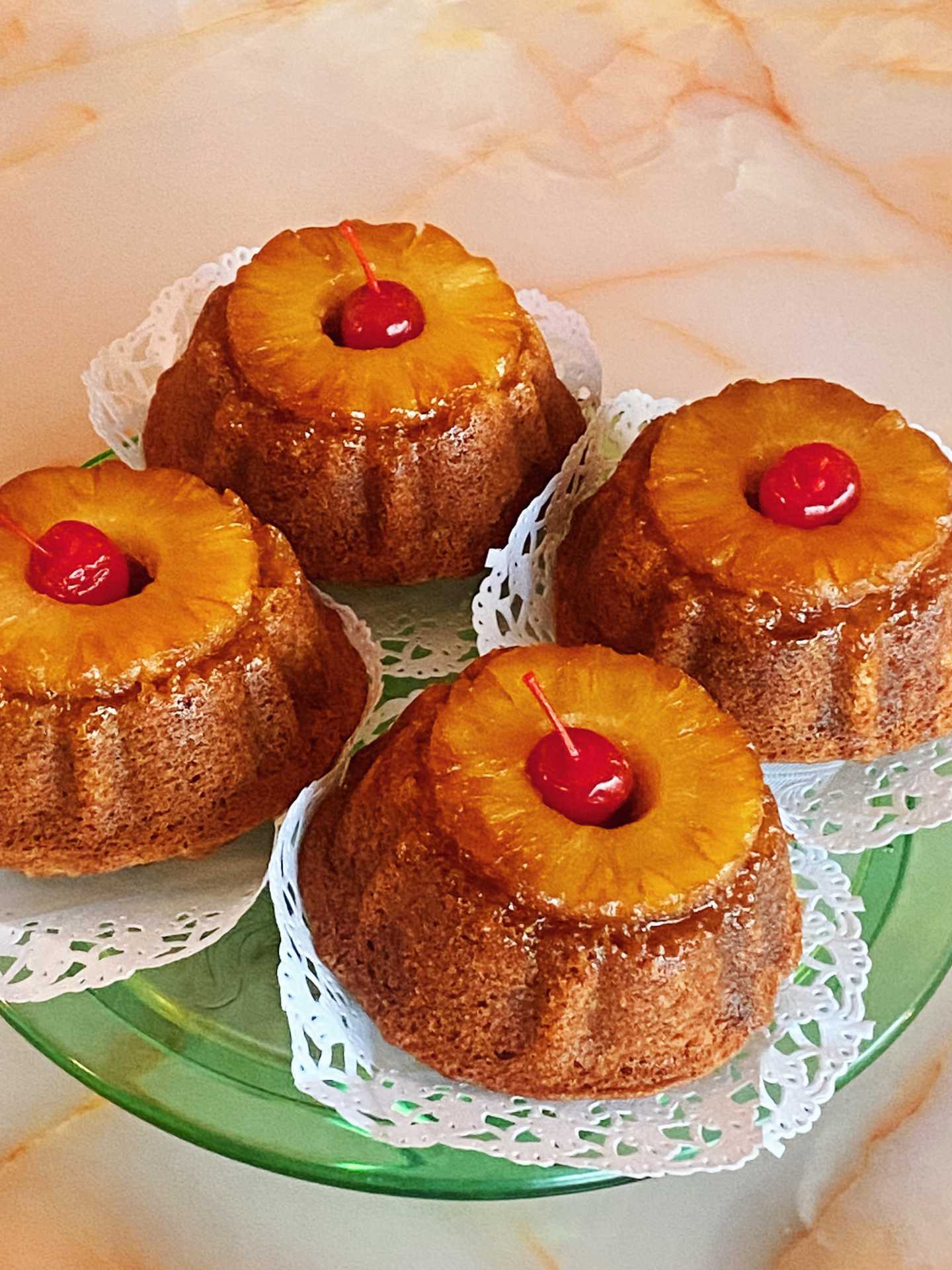 The best cafes in Toronto | Pastries with pineapple and a cherry at Coco's neighbourhood coffee shop