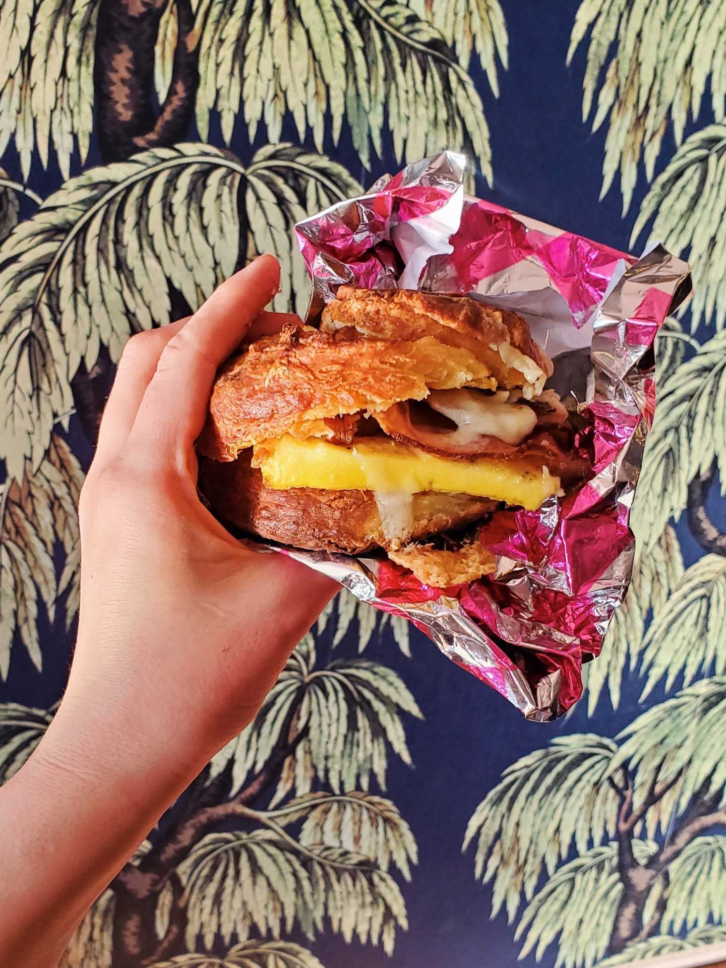 The best cafes in Toronto | The angel biscuit breakfast sandwich at Coco's neighbourhood coffee shop