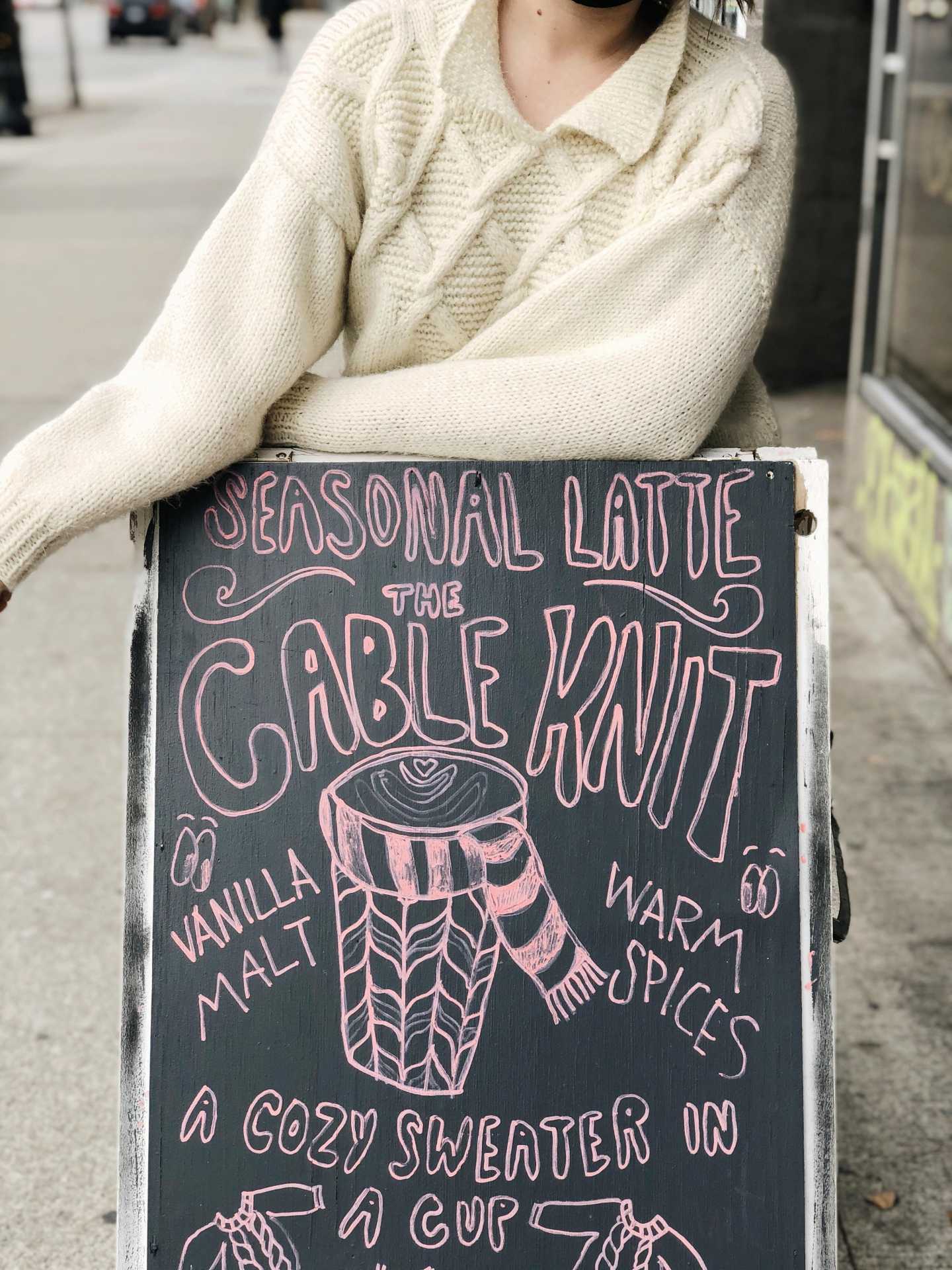 The best cafes in Toronto | The chalk sign at Coco's neighbourhood coffee shop