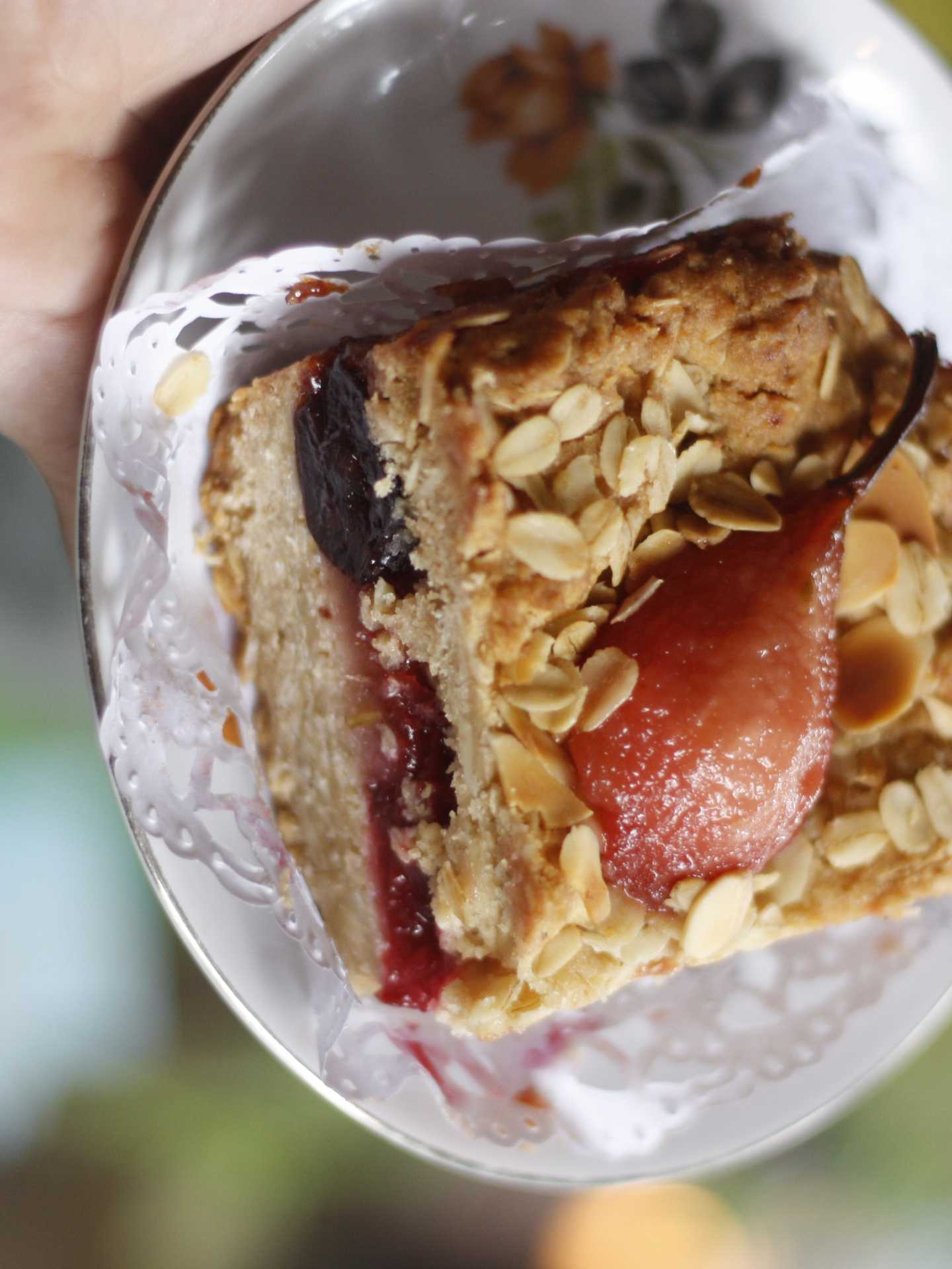 The best cafes in Toronto | A strawberry pastry at Coco's neighbourhood coffee shop