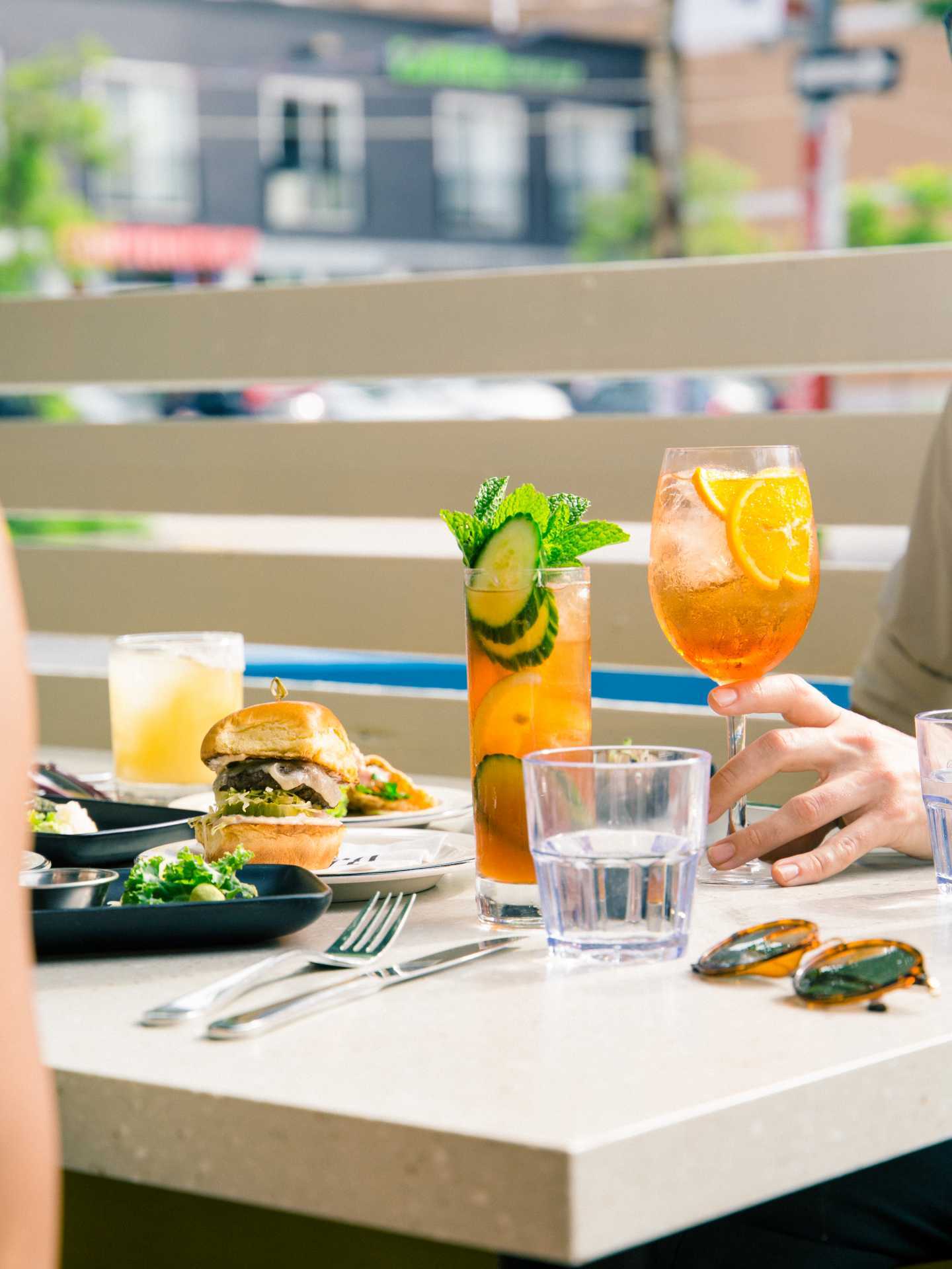 The best cafes in Toronto | Summery cocktails at The Drake Cafe
