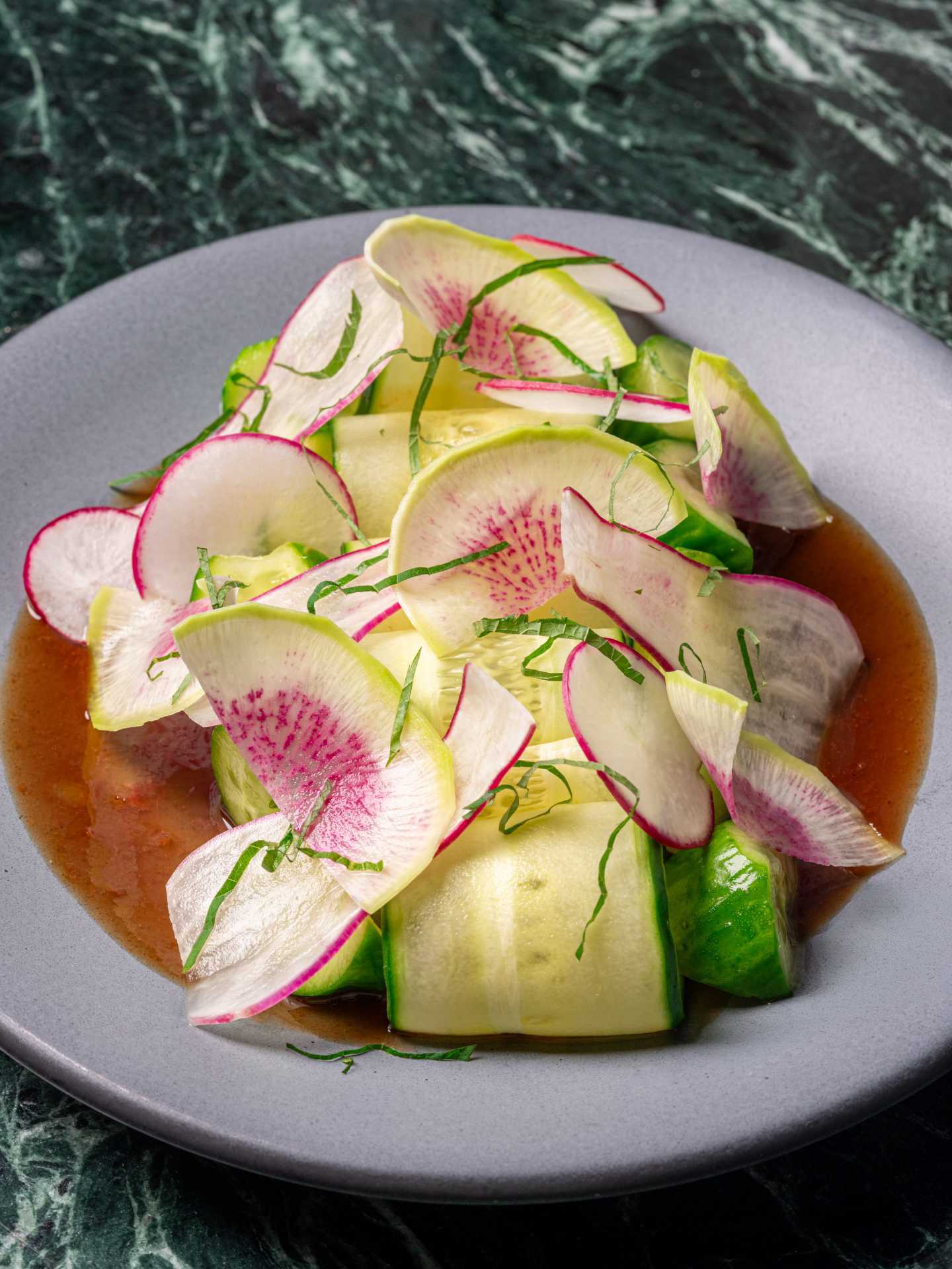 New restaurants Toronto | Cucumber salad at Jade Yorkville