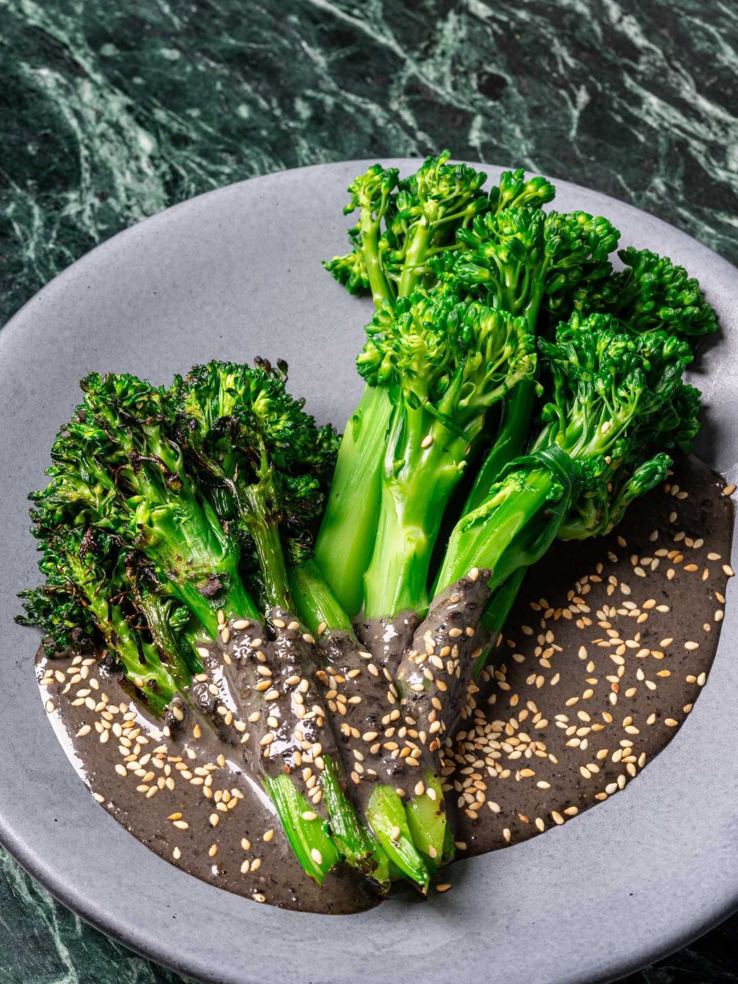 New restaurants Toronto | Bright broccolini at Jade Yorkville