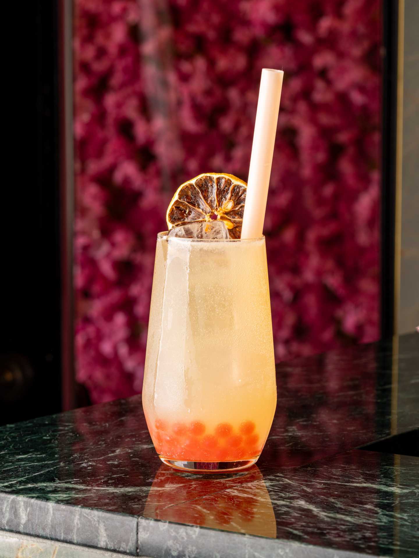 New restaurants Toronto | The Hubba Boba cocktail at Jade Yorkville