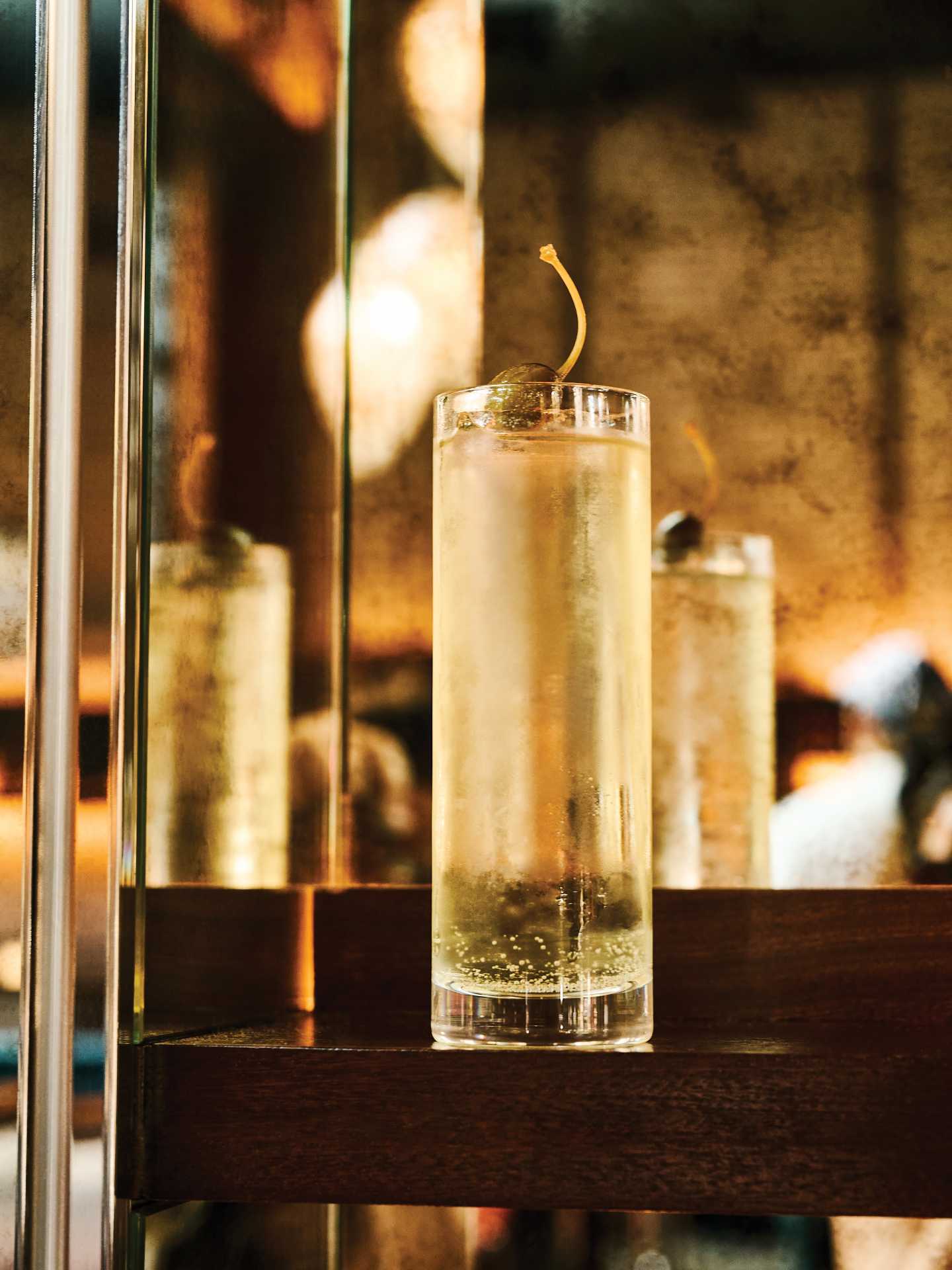 Civil Works's Mediterranean Highball cocktail Civil Works's Mediterranean Highball cocktail