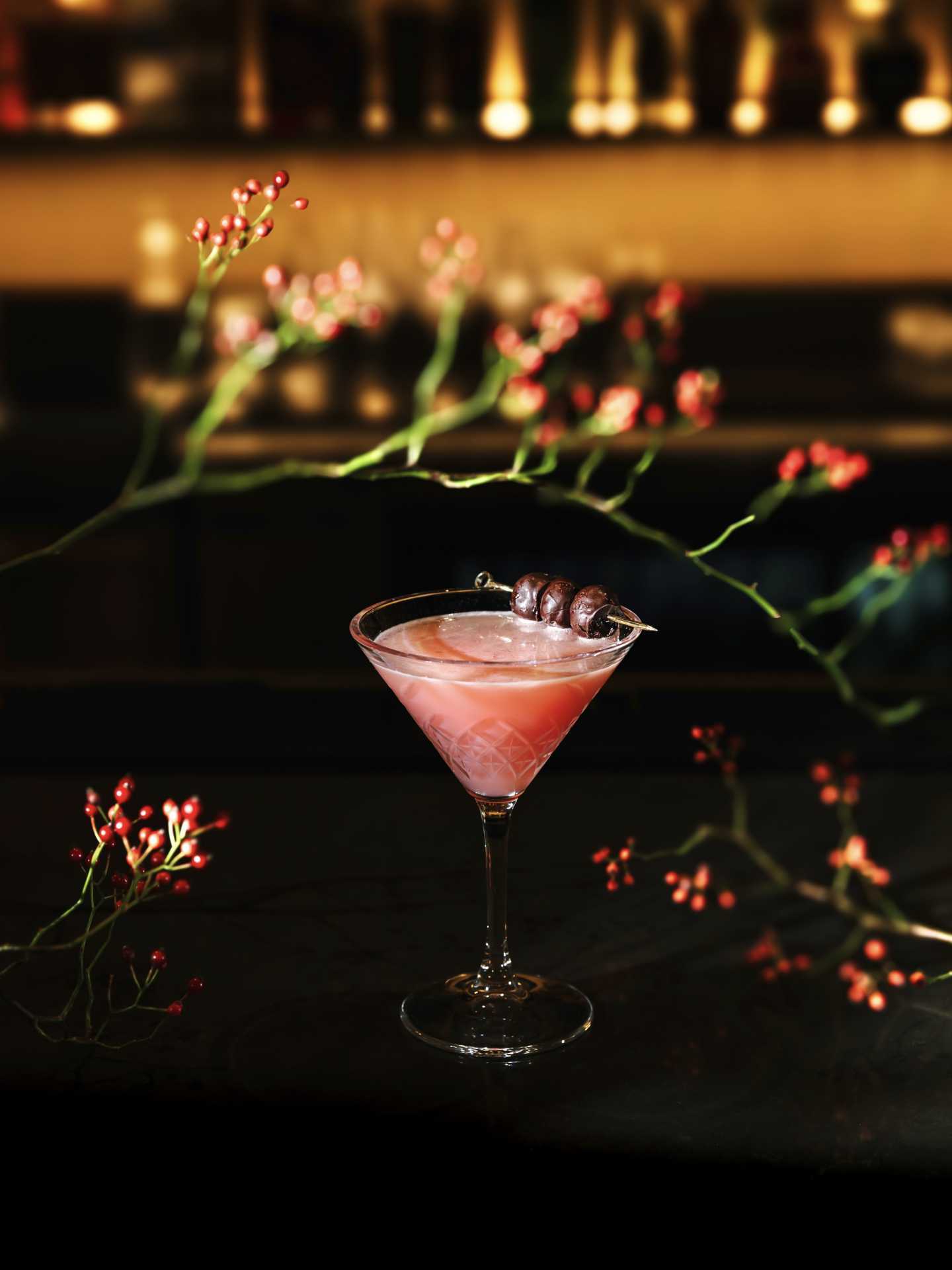 French Kiss cocktail at Ultra French Kiss cocktail at Ultra