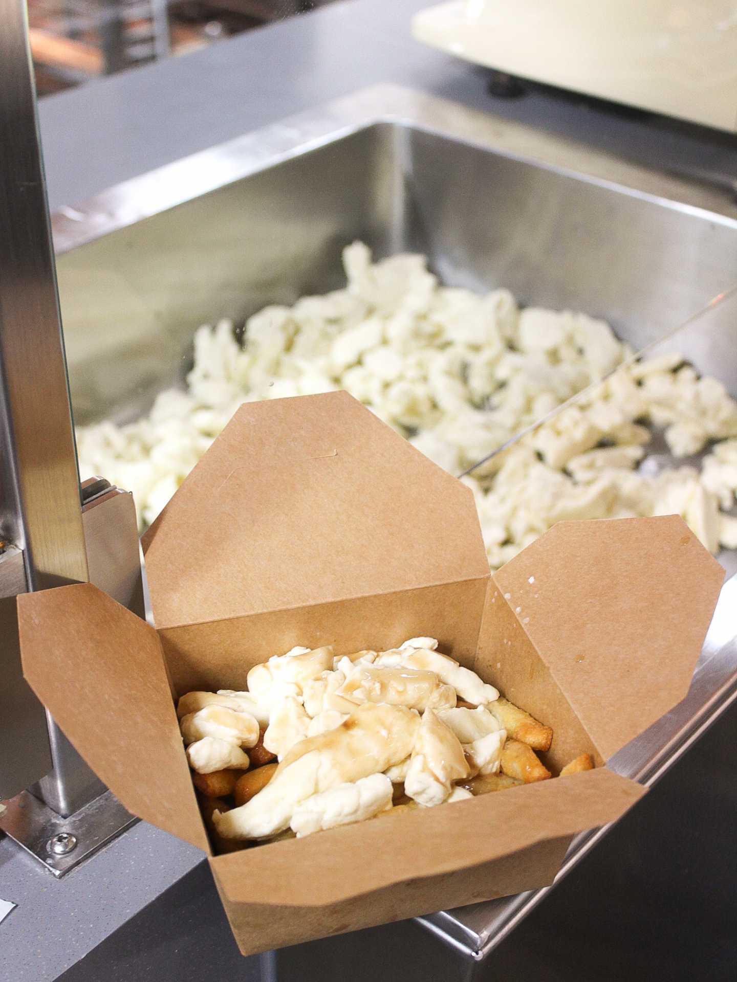 Cheese curds and poutine Cheese curds and poutine