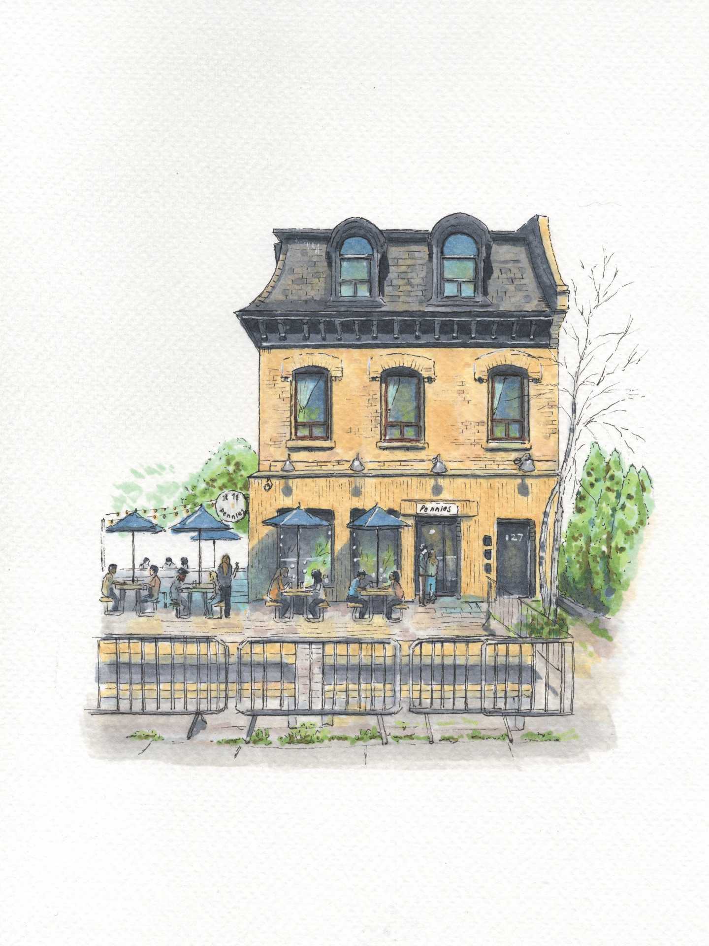 Toronto artists | Pennies by Jordan Di Lella