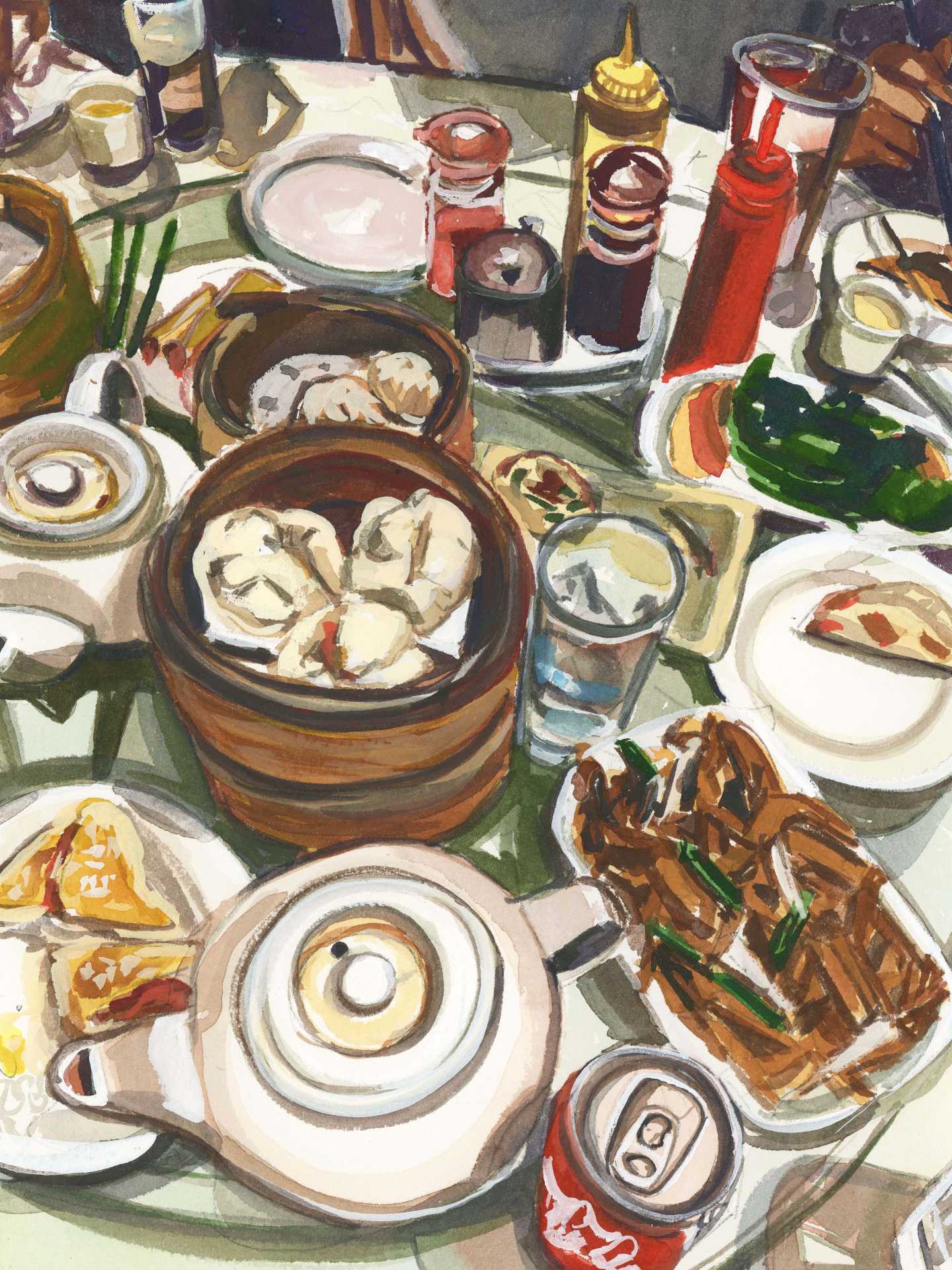 Toronto artists | Dim sum by Kelsea Chatburn