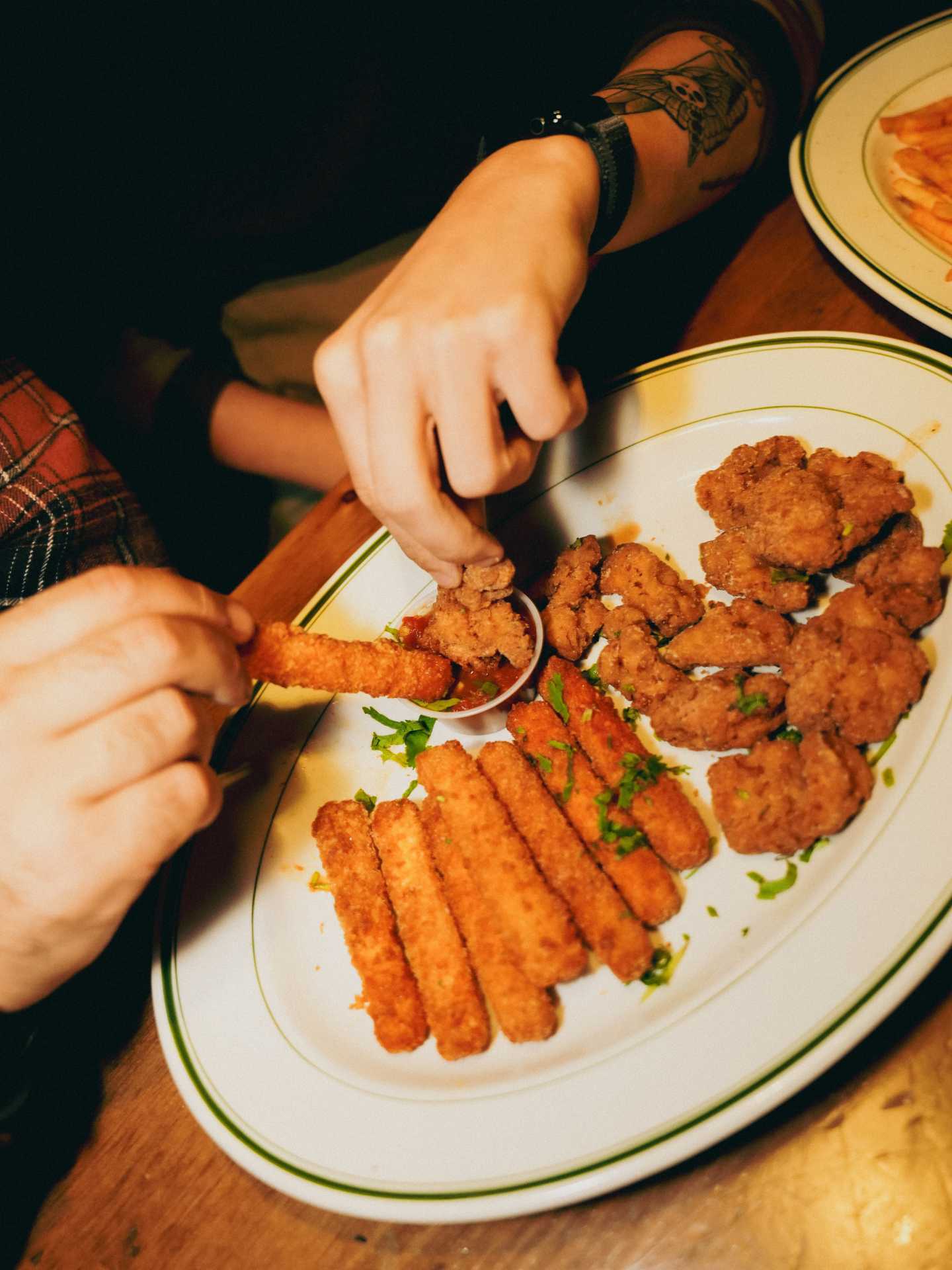 New restaurants Toronto | Butter Chicken Nuggets and Paneer Sticks at Bindi's Burgers in Toronto