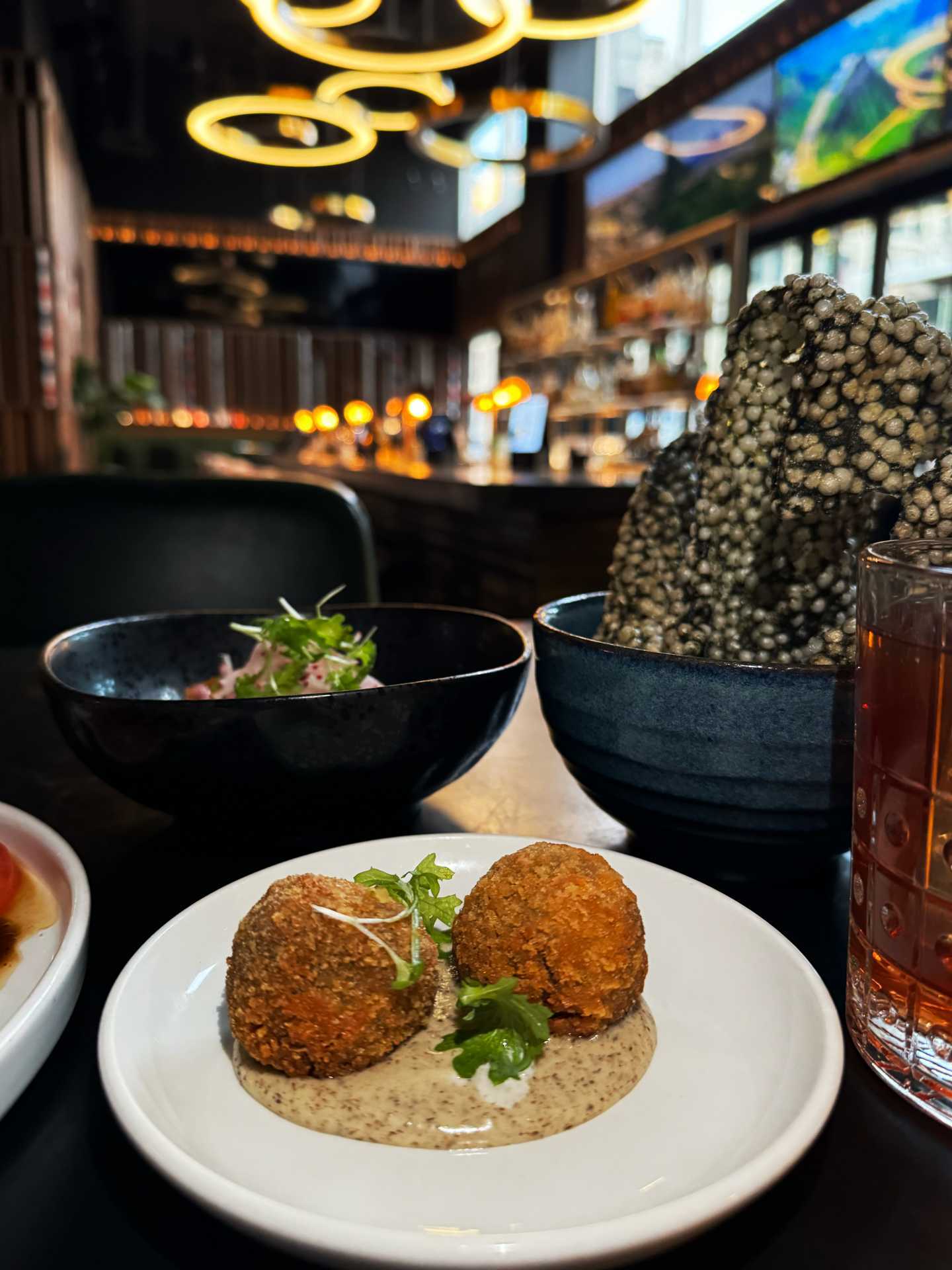 Mushroom coxinha at Runway06