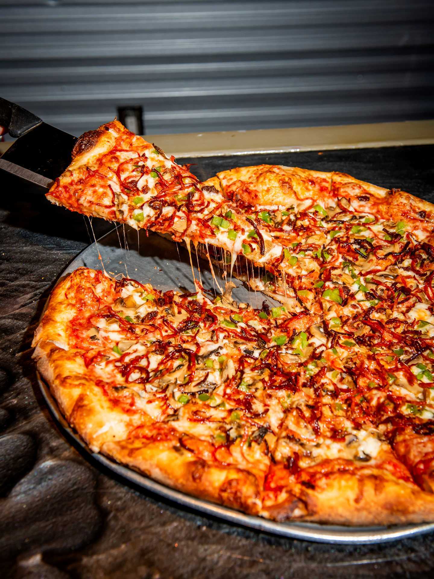 Toronto pizza | A Windsor-style pizza at Ambassador Pizza Co.