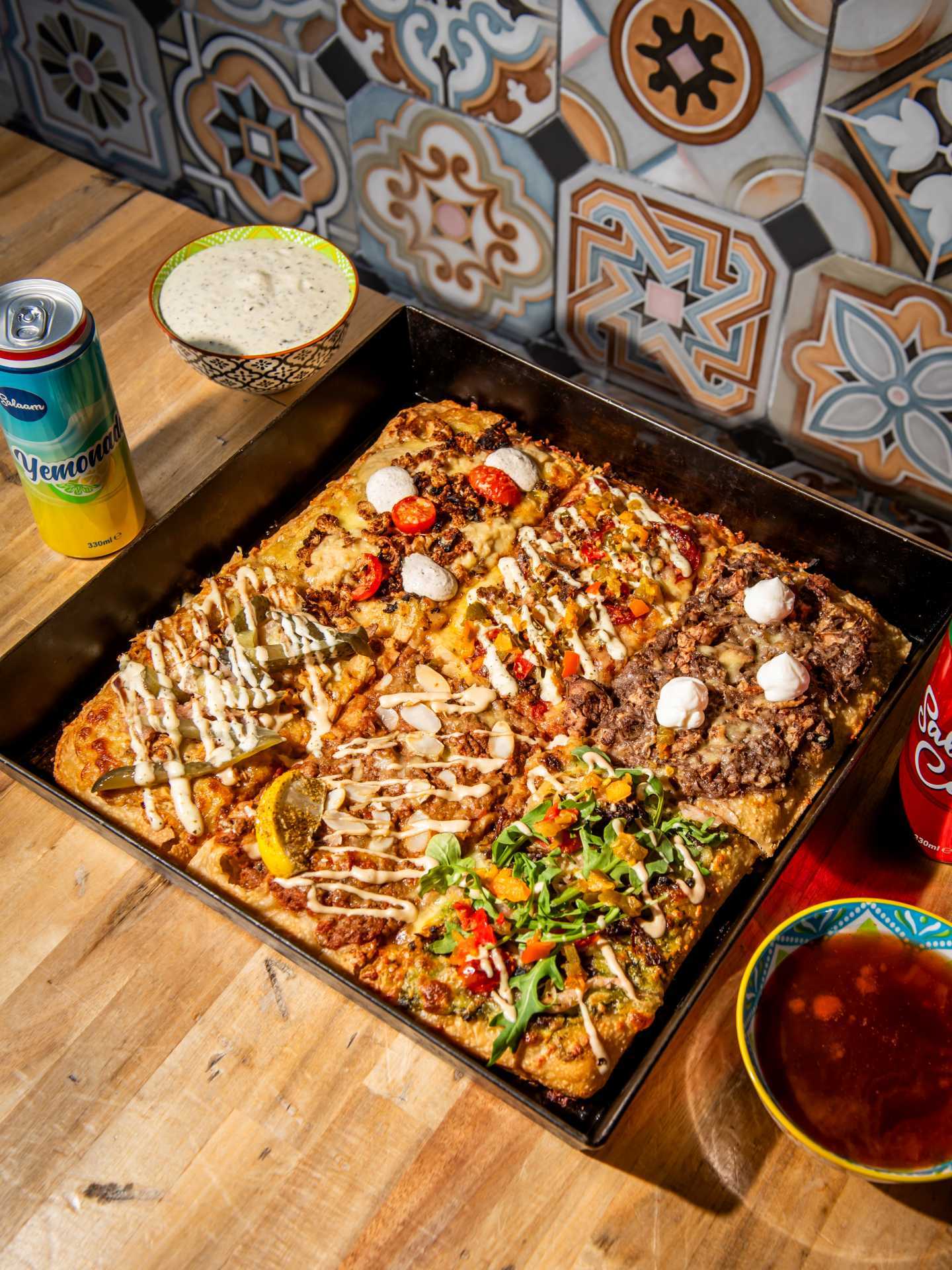 Toronto pizza | Different slices of Levant Pizza