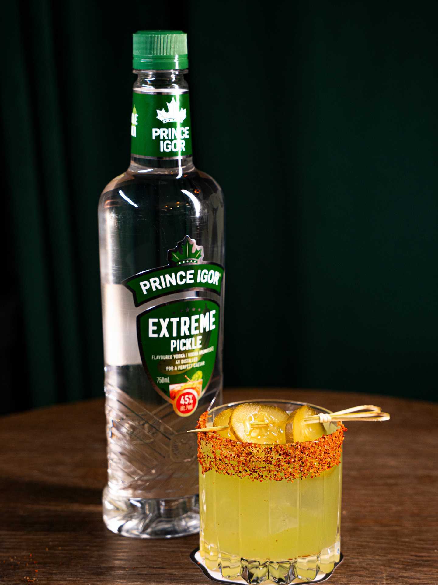 Prince Igor Extreme Pickle Flavoured Vodka Prince Igor Extreme Pickle Flavoured Vodka