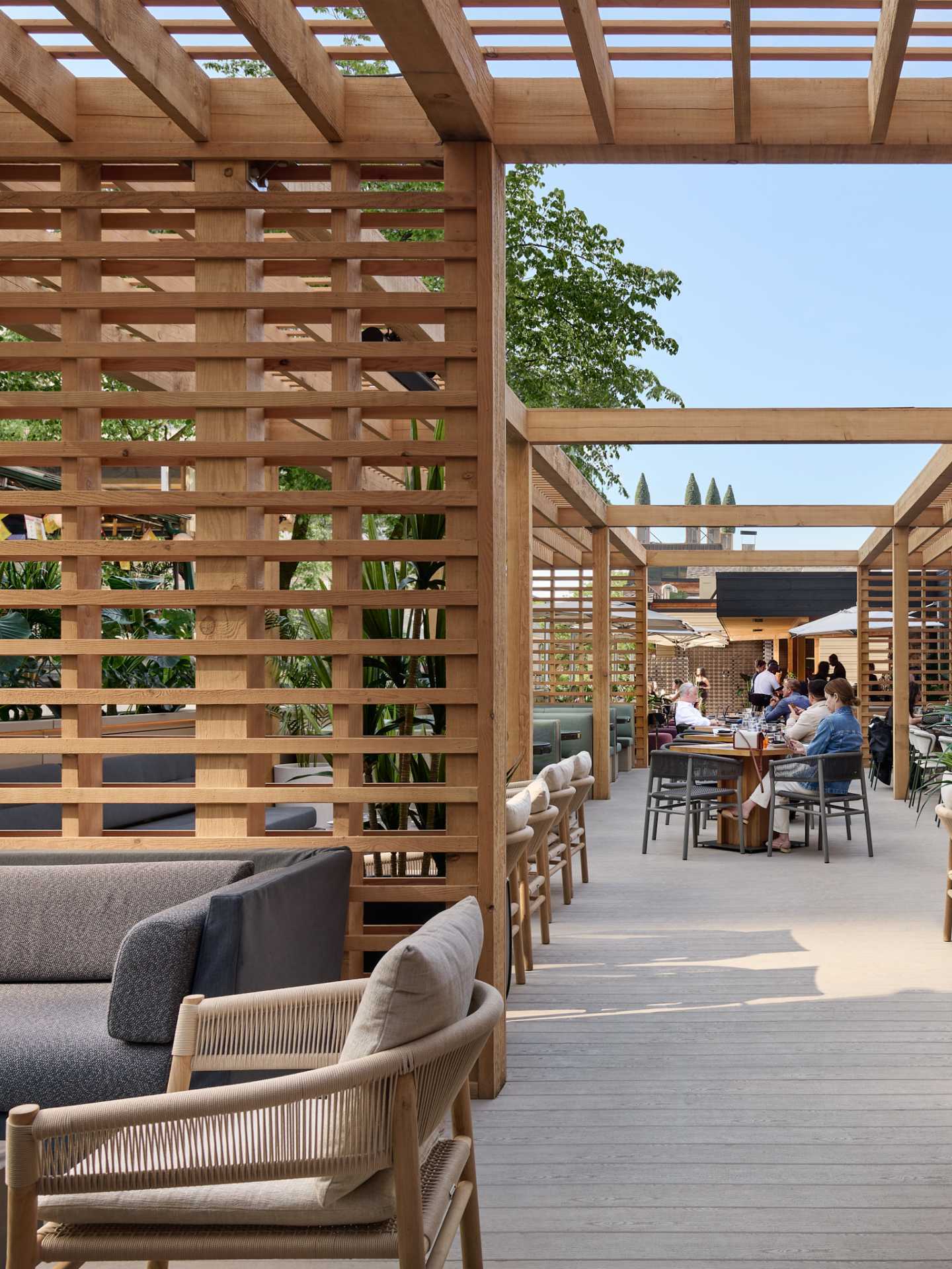 Best patios in Toronto | The newly renovated patio at Kasa Moto