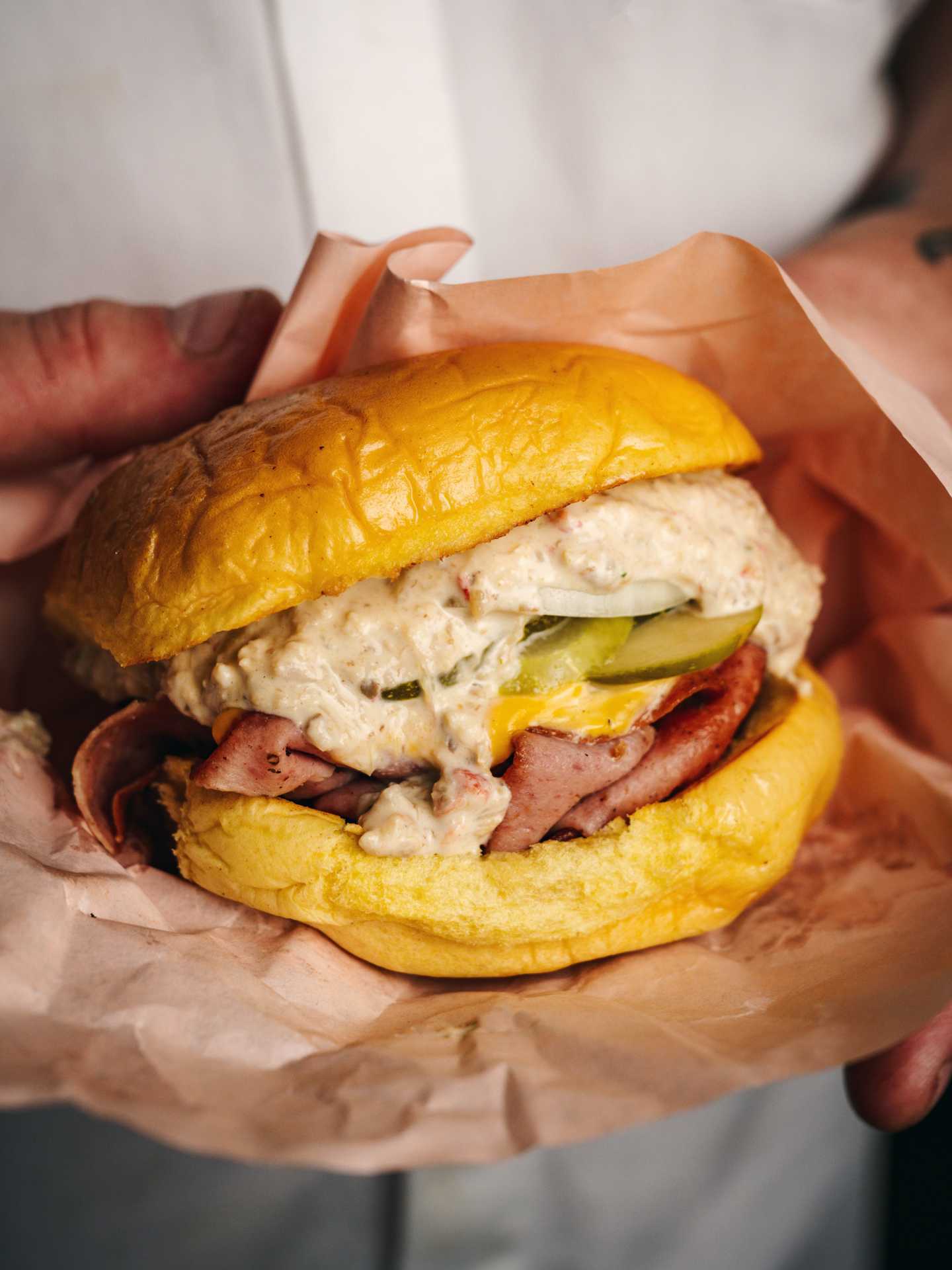 A sandwich at Fat Rabbit in St. Catharines, Ontario