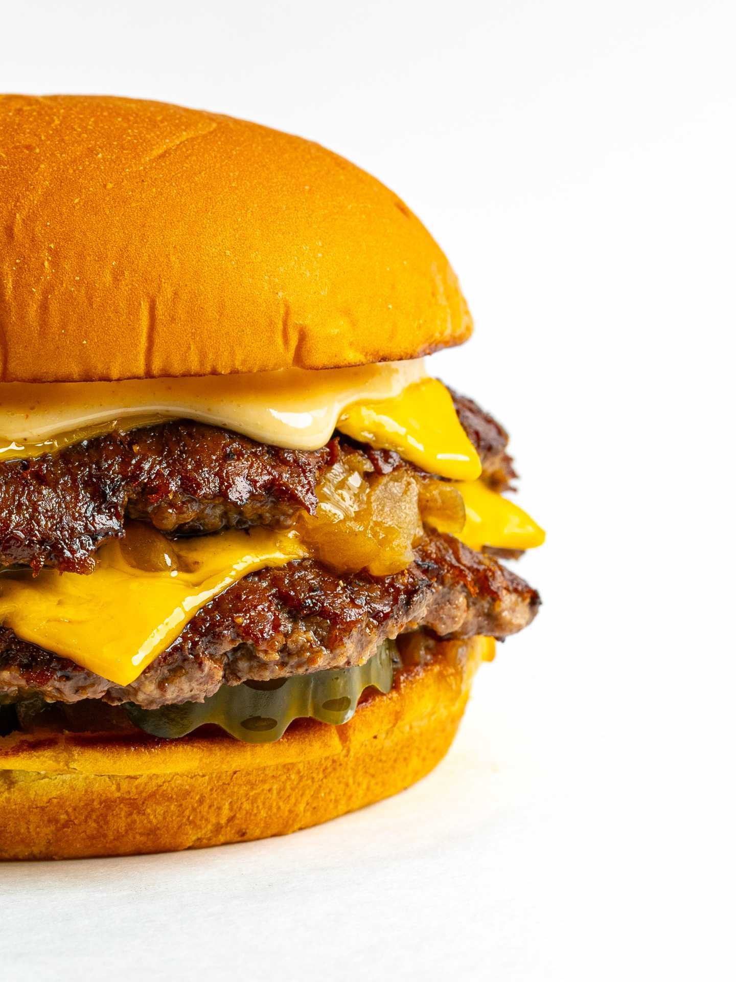 The best burgers in Toronto | A smash burger at Burger Drops