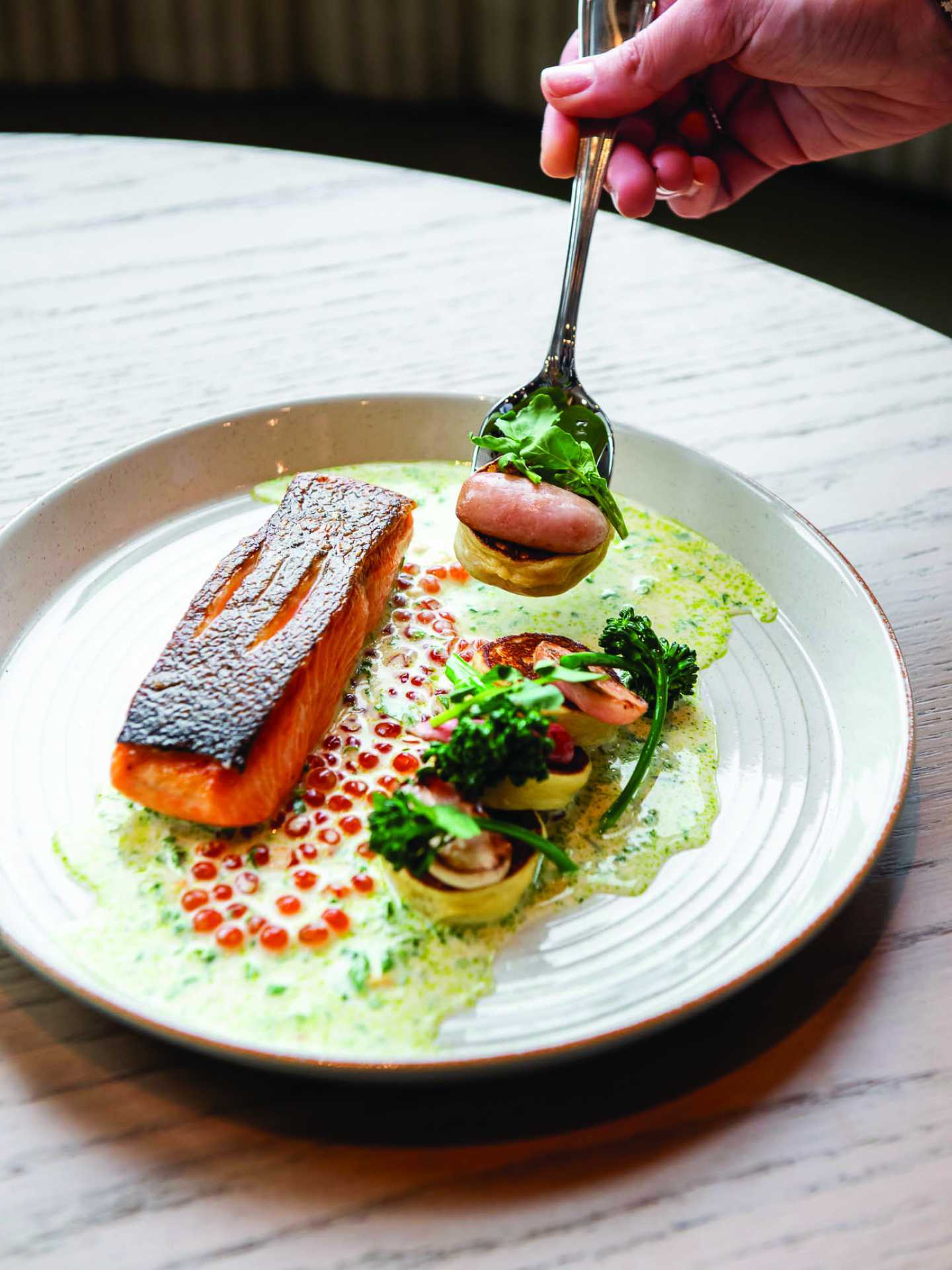 Toronto Summerlicious restaurants | King salmon at The Dorset