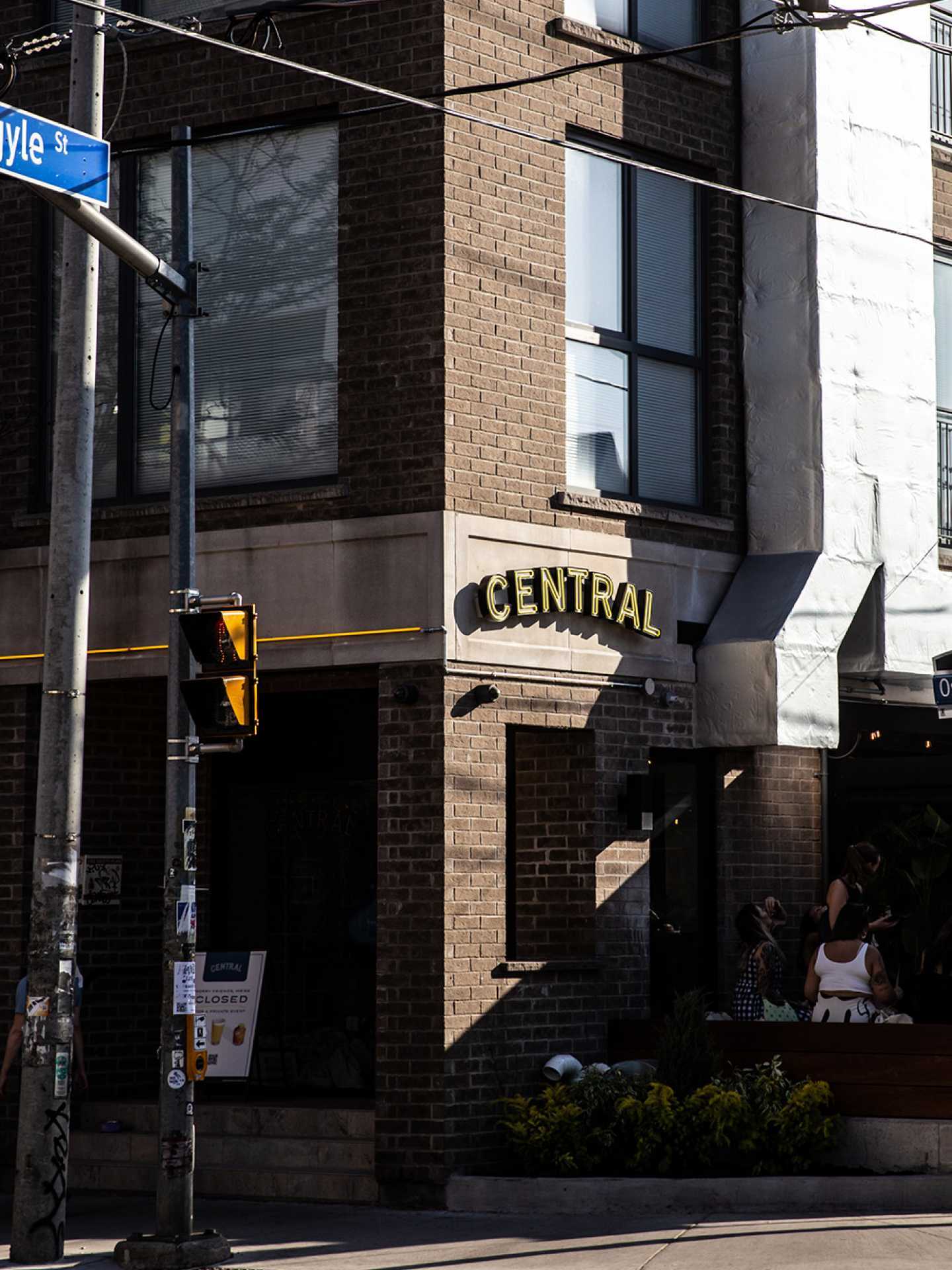 New Toronto restaurants | Outside Central Ossington