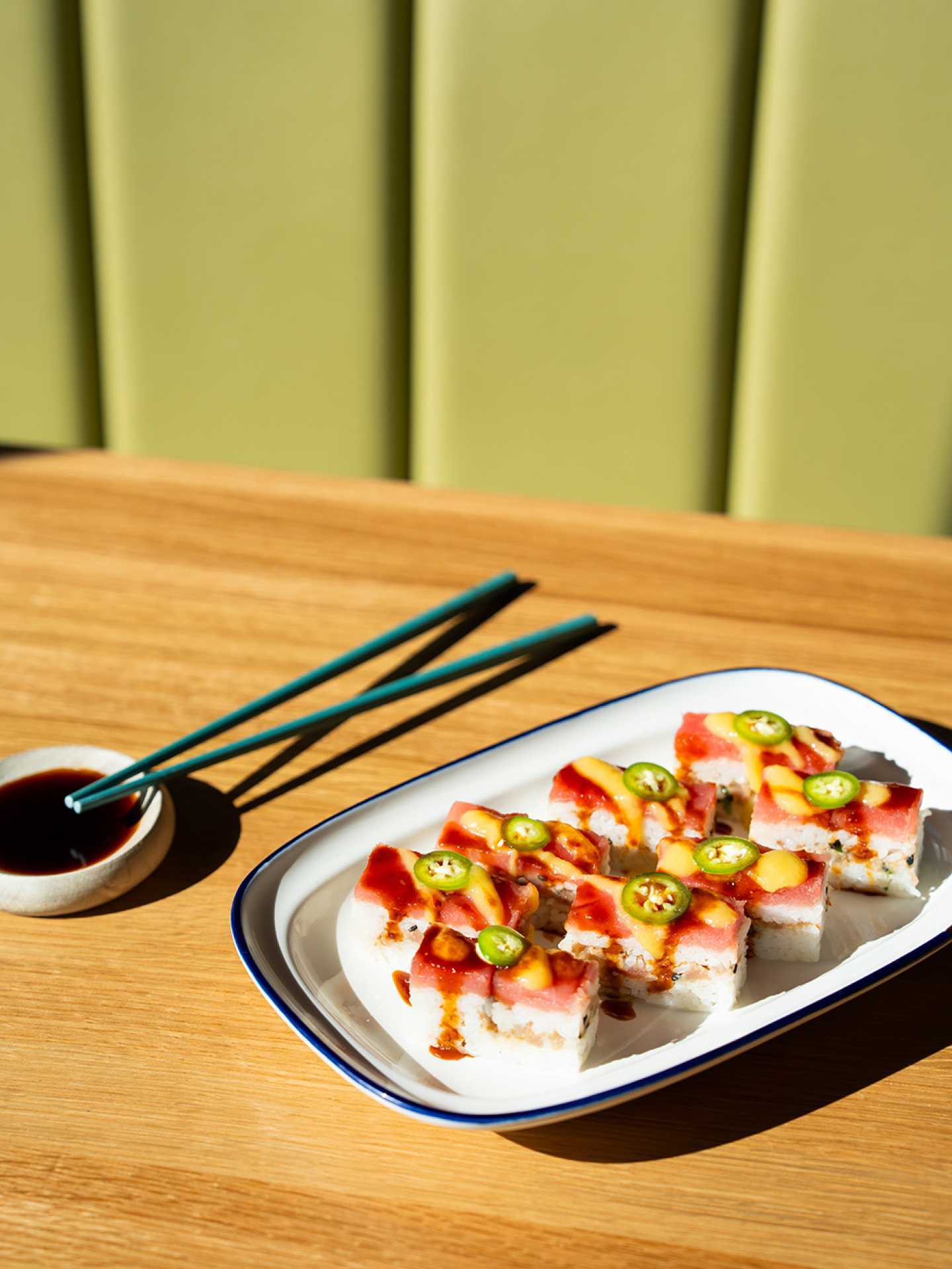 New Toronto restaurants | Pressed sushi at Central