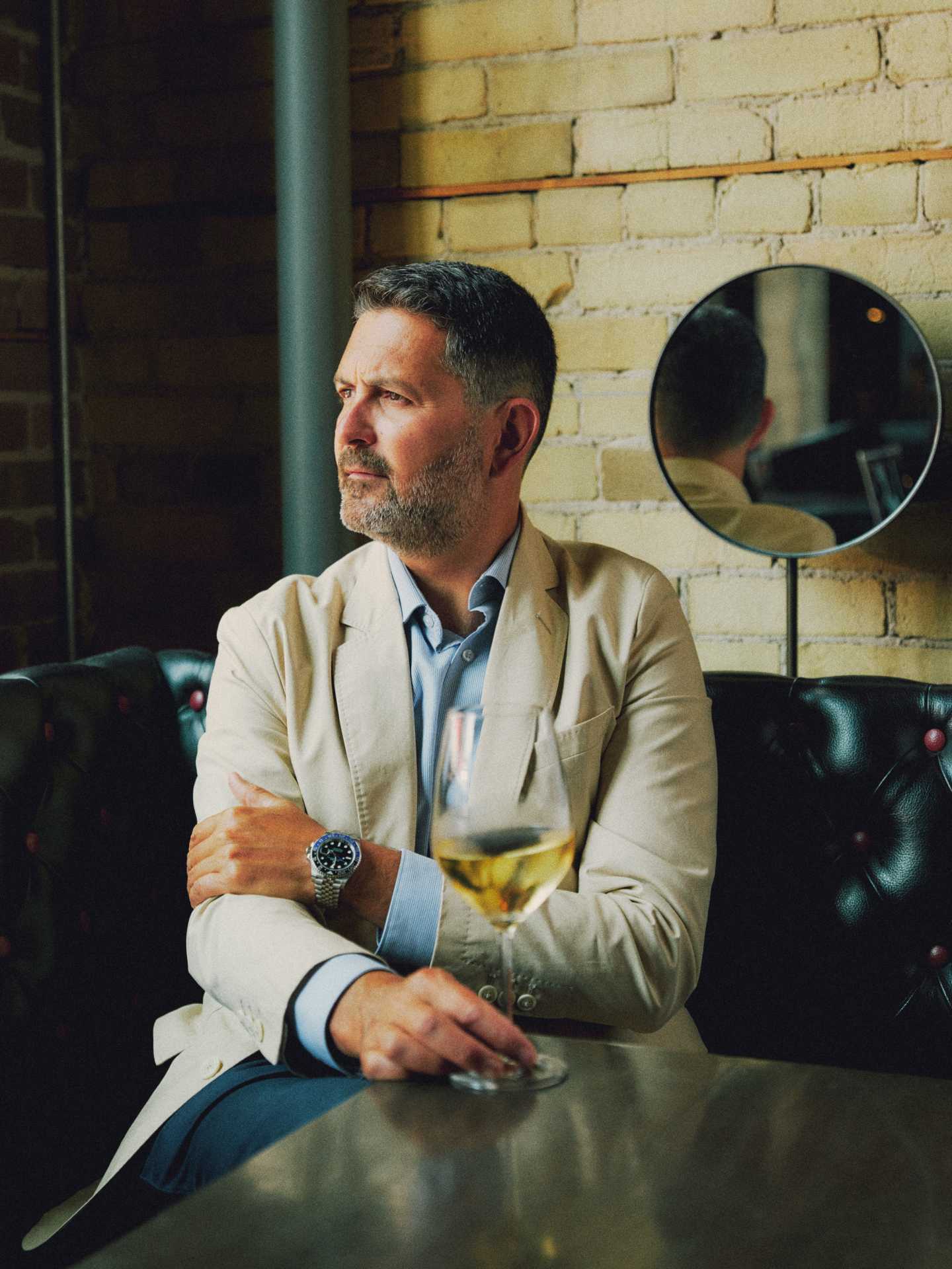 Yannick Bigourdan, owner of Lucie, Amano Trattoria and The Carbon Bar