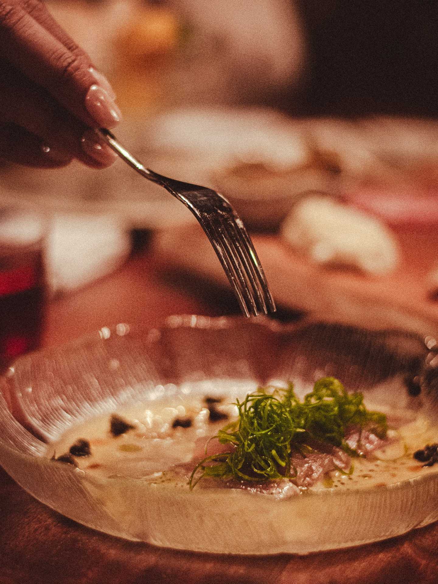 Toronto speakeasies | Guests enjoying seafood at Goodnight Cocktail Club