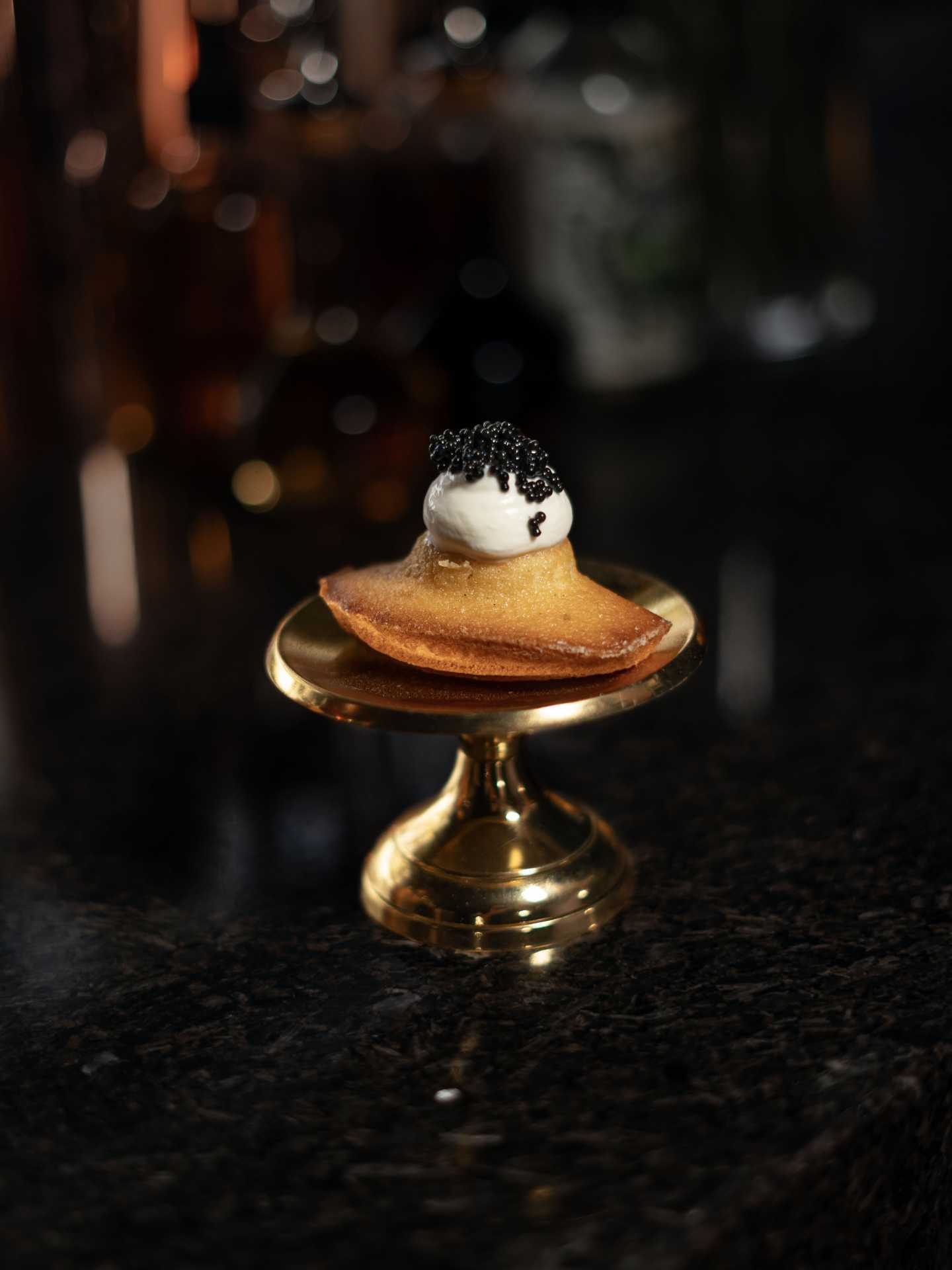 Toronto speakeasies | A madeleine at Bitters and Bloom