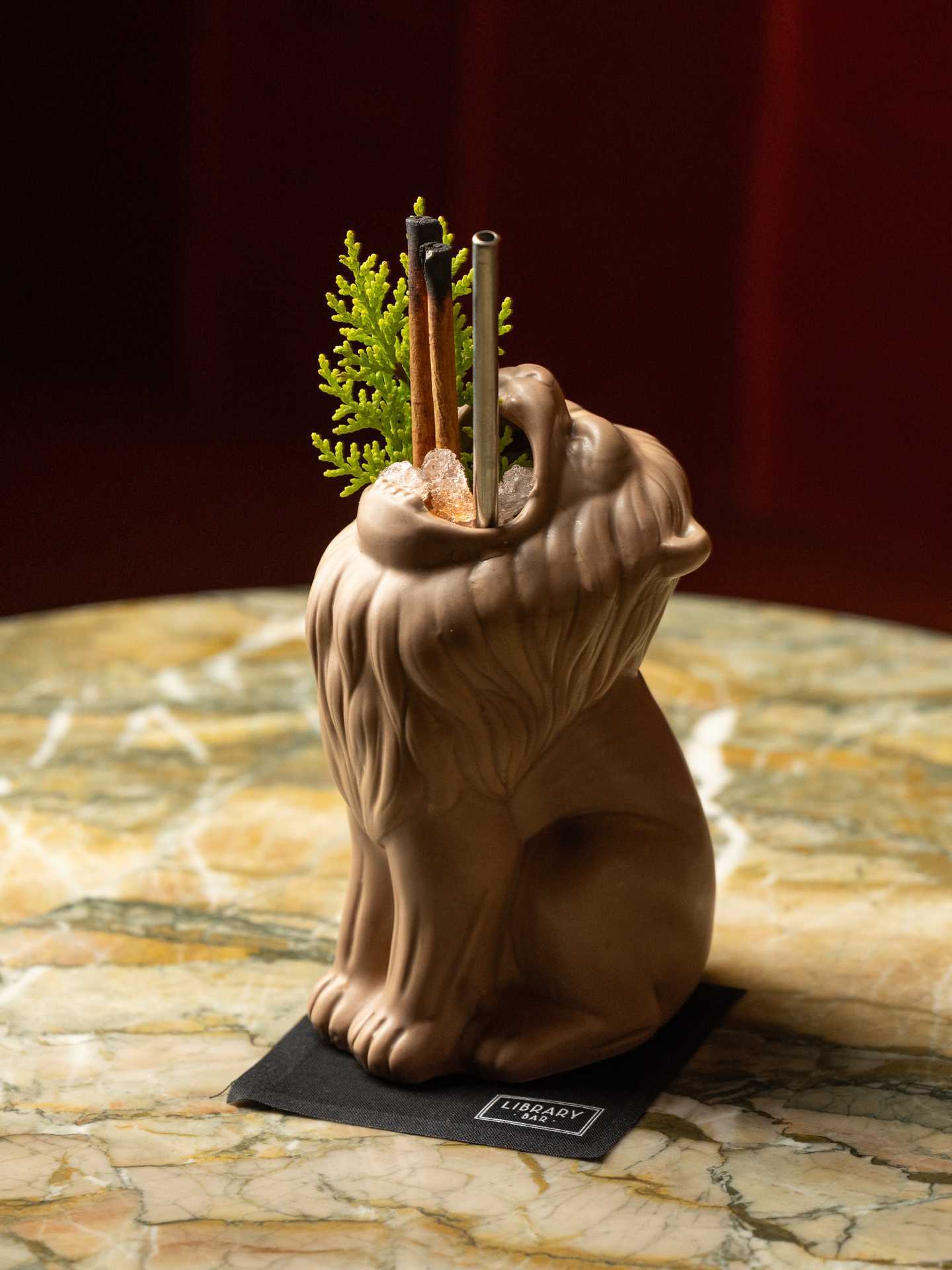 Romantic restaurants in Toronto | The Belly of the Beast cocktail at Library Bar