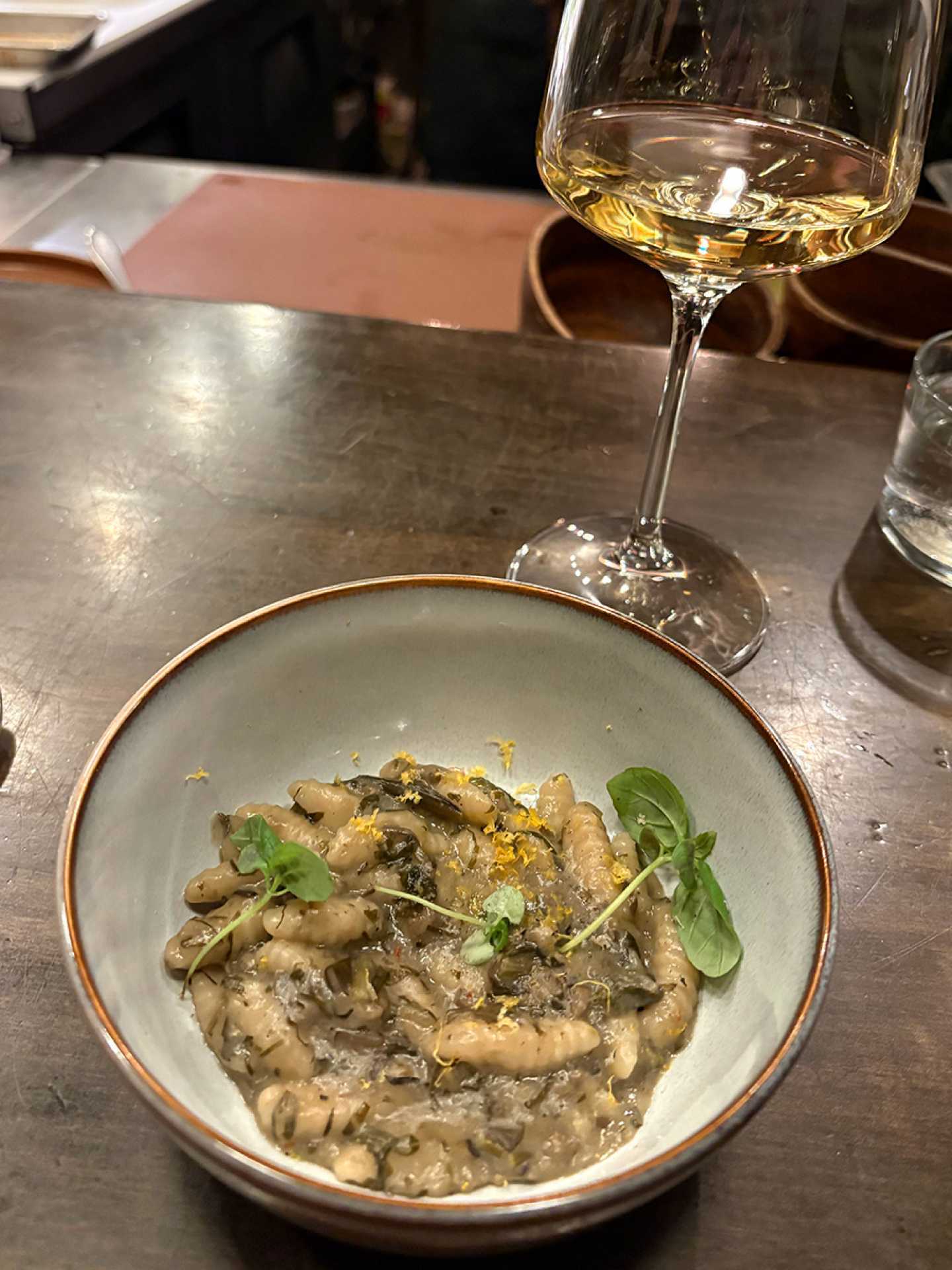 The cavatelli at Hawker