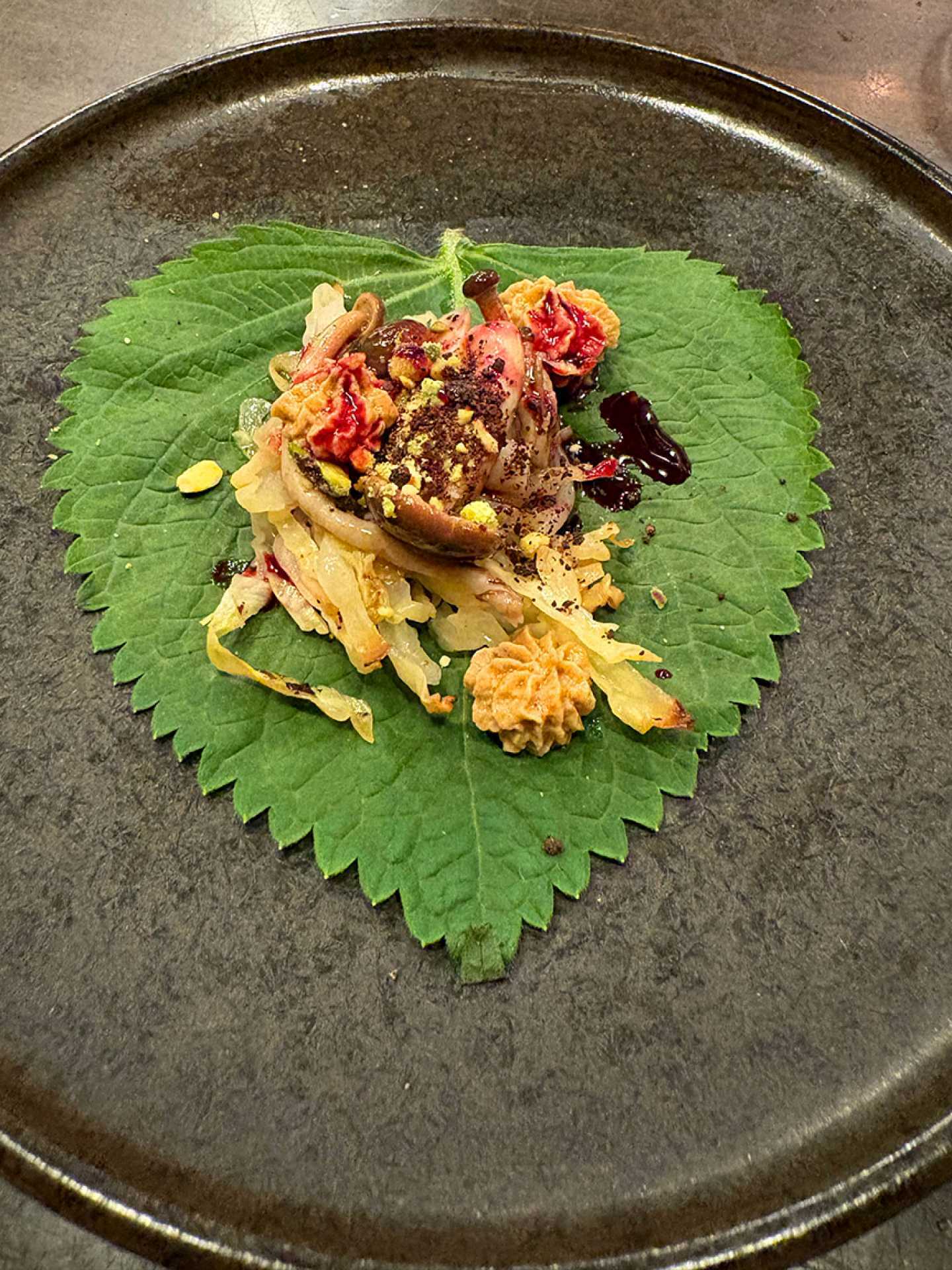 Perilla leaf at Hawker