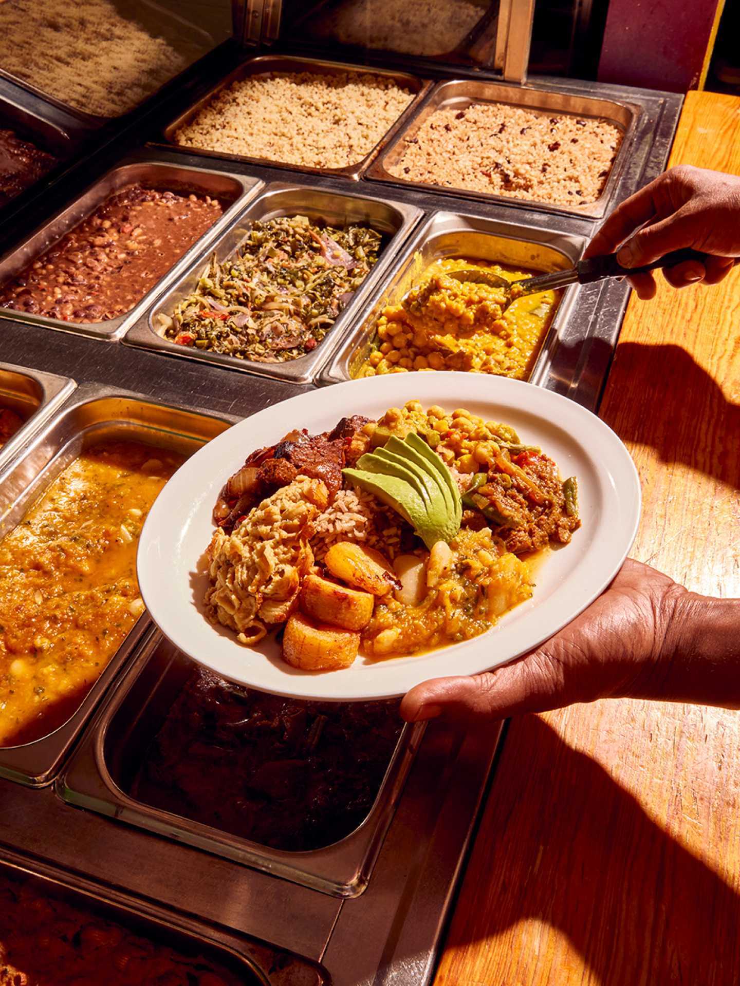 The best vegan restaurants in Toronto | A plate at V's Caribbean Restaurant