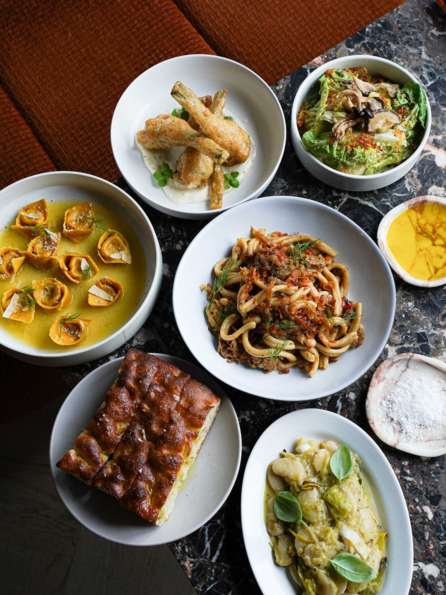 The best vegan restaurants in Toronto | Assorted plates at Gia