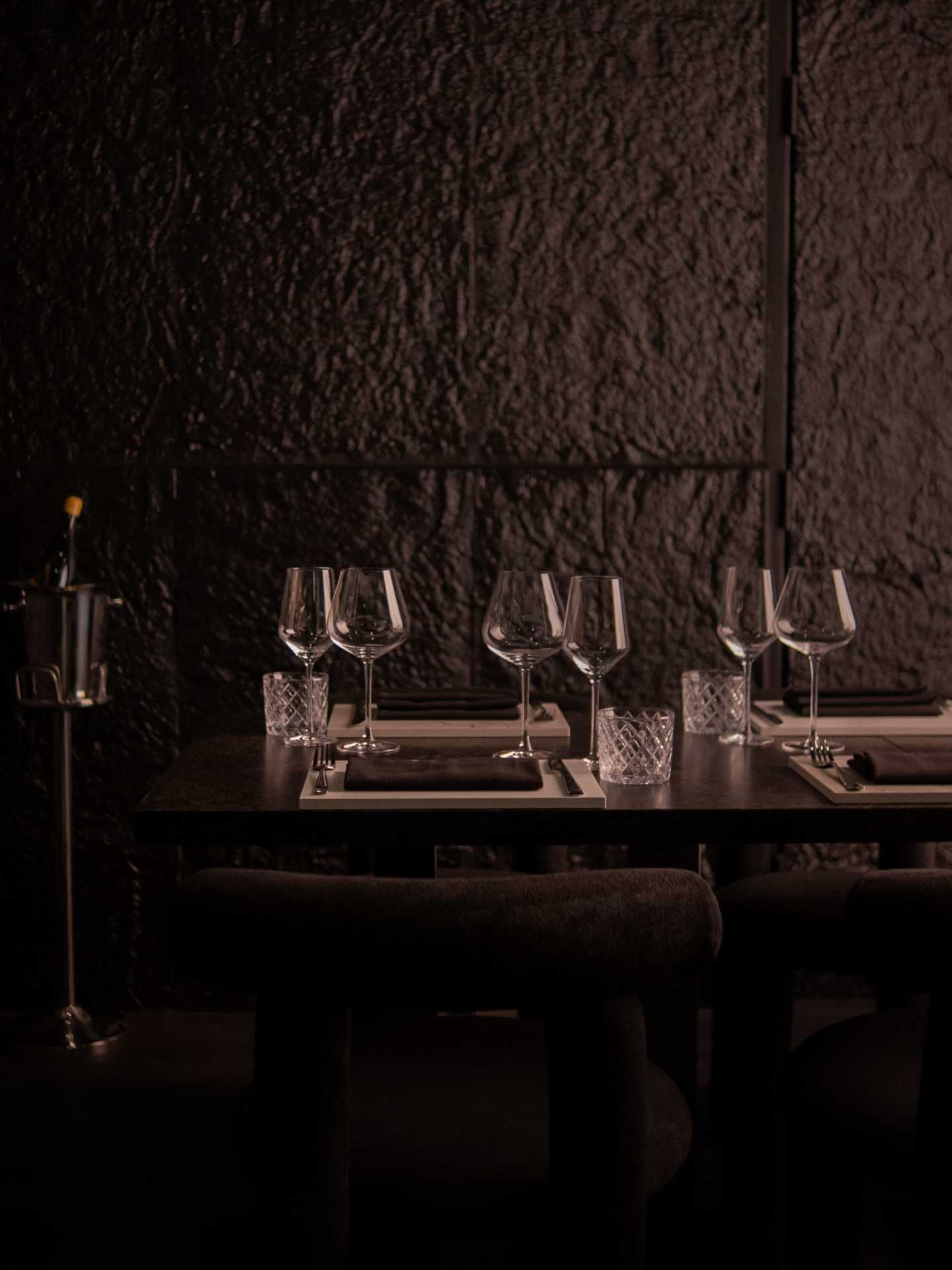 A dining table at Lyla Toronto