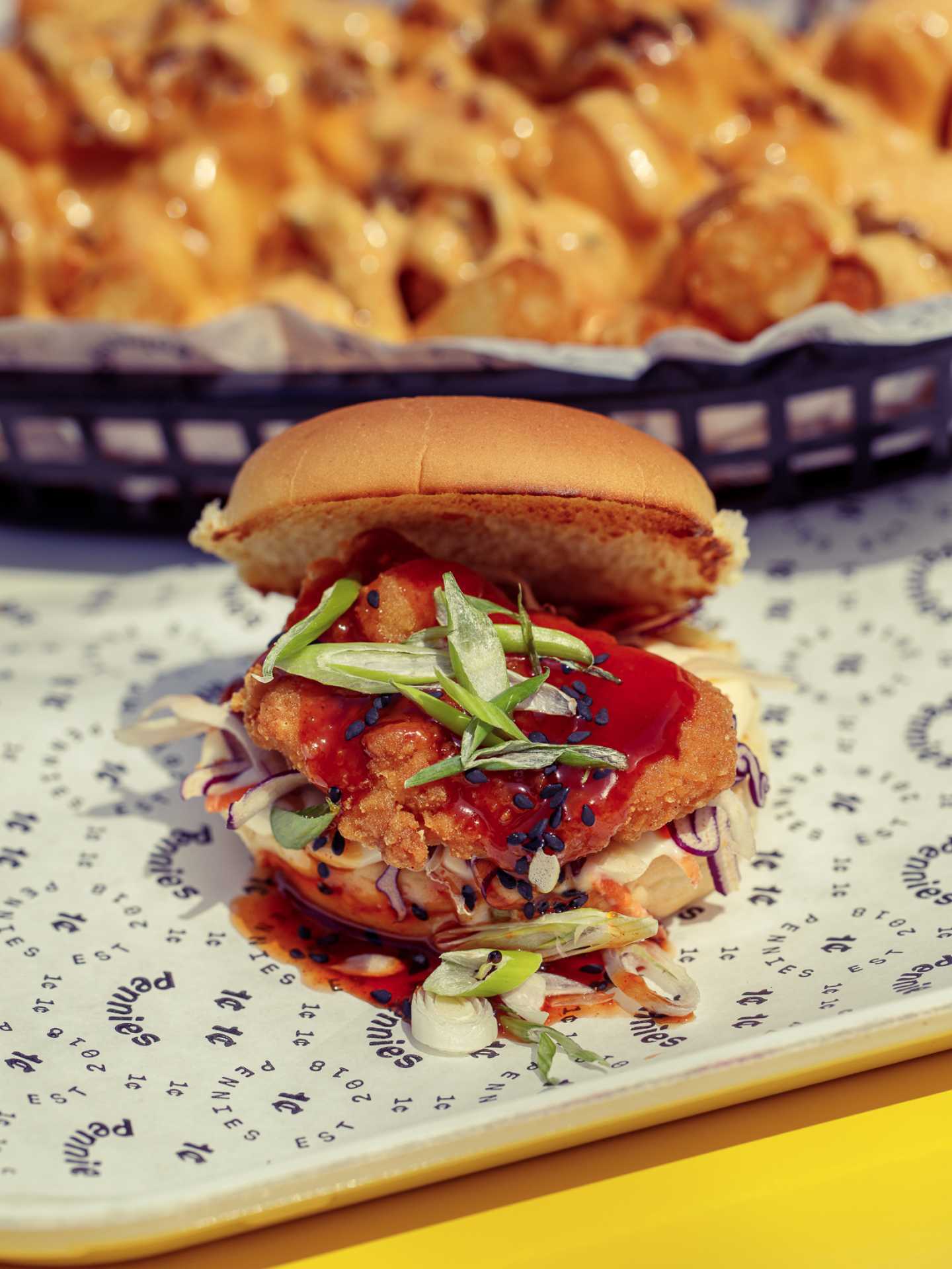 The best bars in Toronto | A crispy, saucy slider at Pennies on College