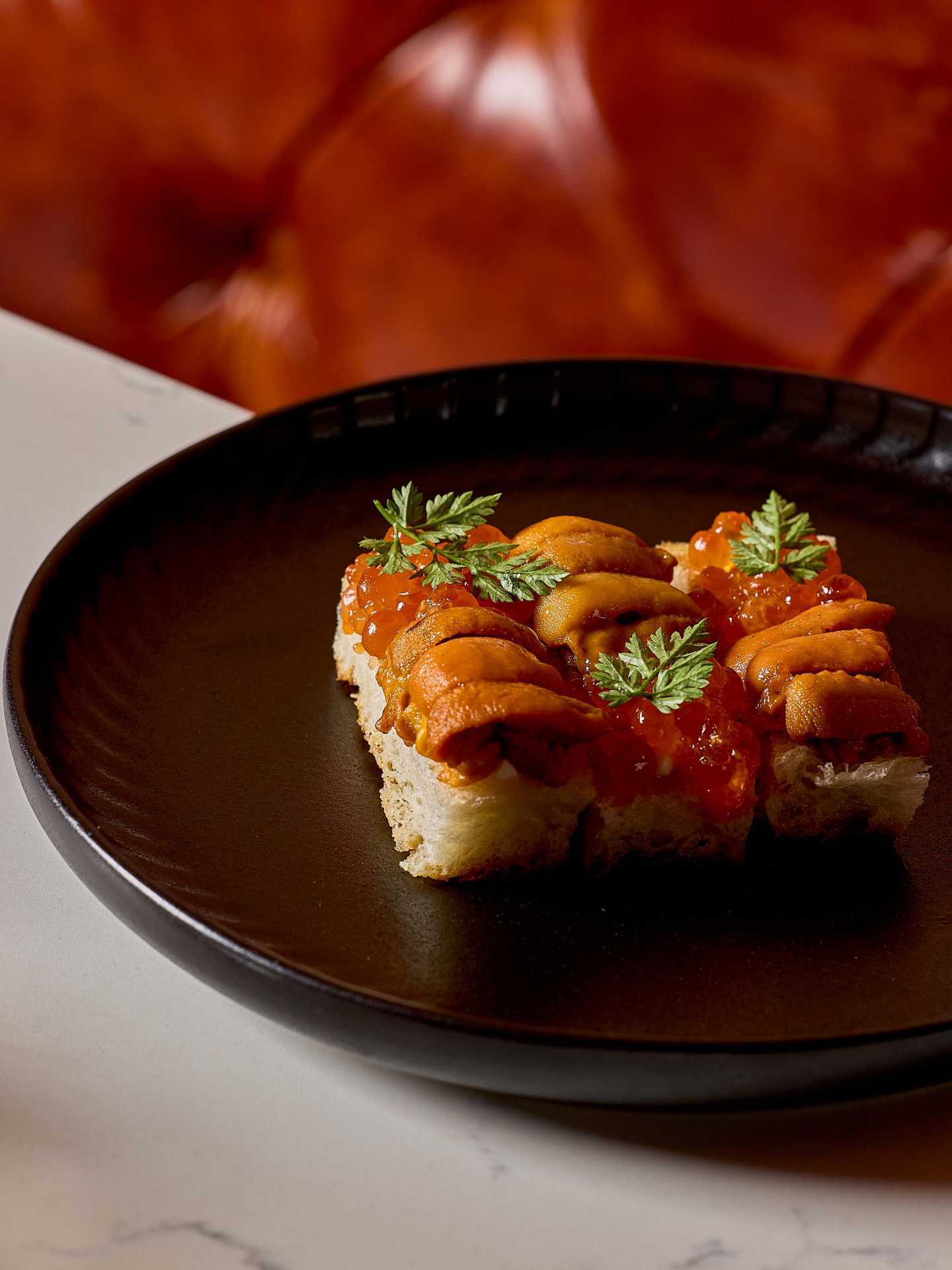 The best bars in Toronto | Uni toast at No Vacancy