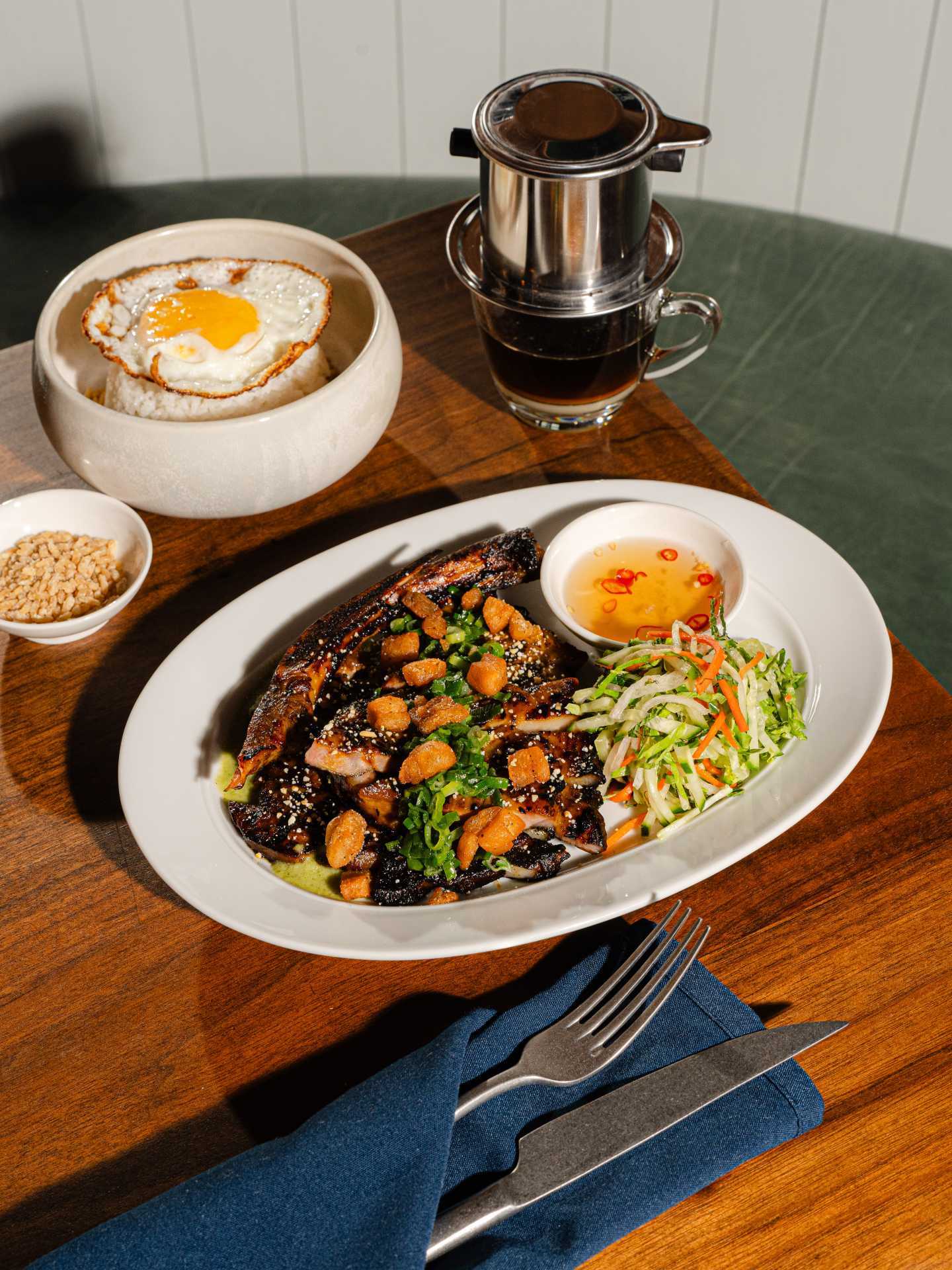 Best restaurants in Toronto | CƠM SƯỜN NƯỚNG - PORK TOMAHAWK ON RICE at The Lunch Lady