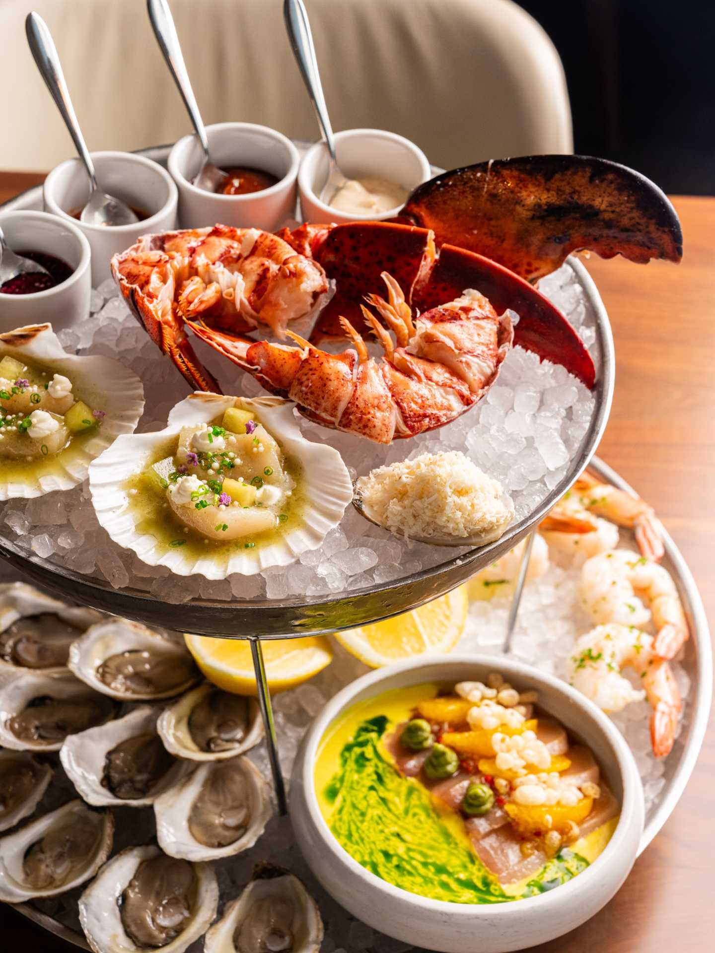 Best restaurants in Toronto | The Mother of Pearl seafood tower at The Chase