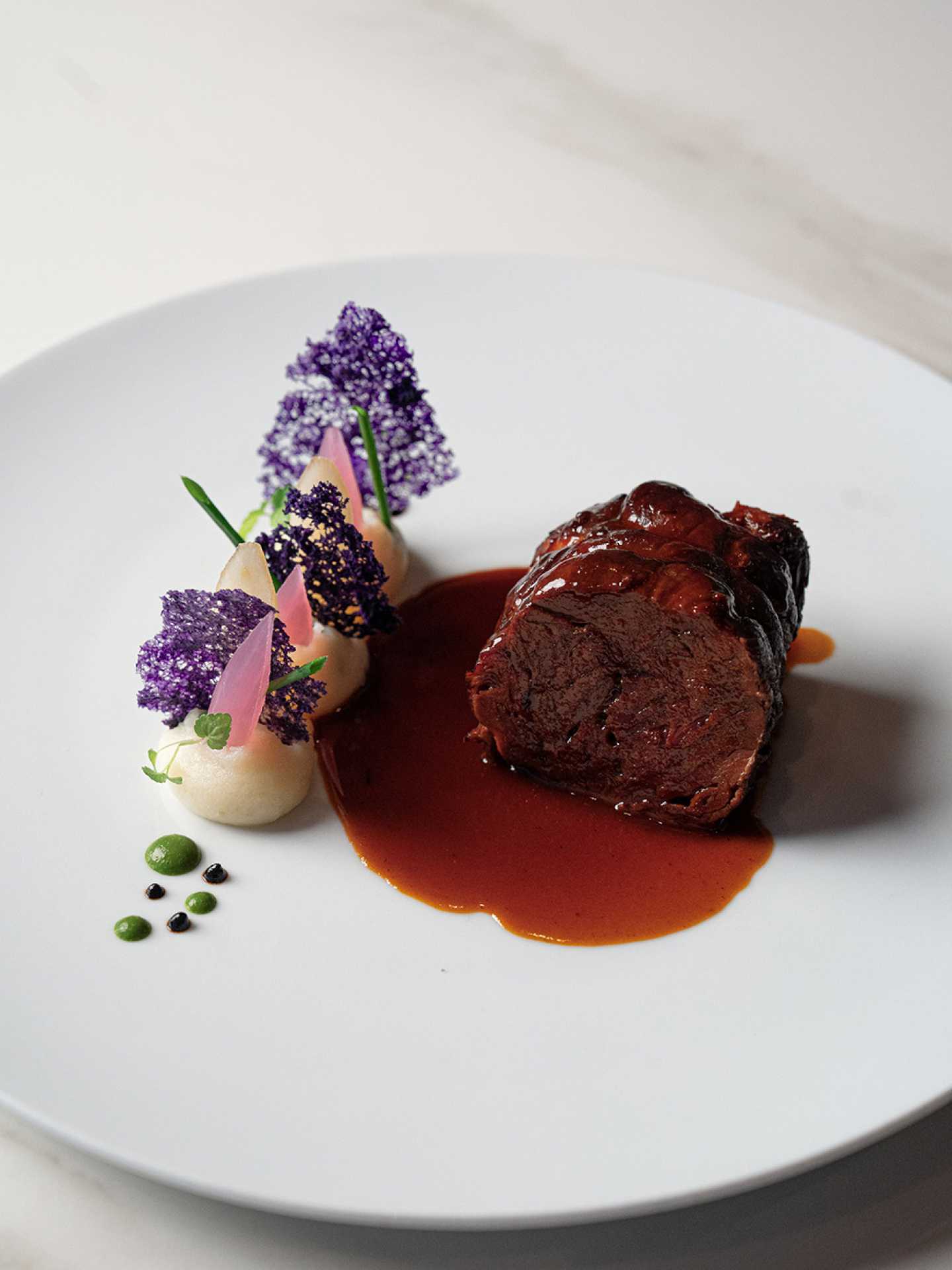 Best restaurants Toronto | A meat dish at Don Alfonso 1890