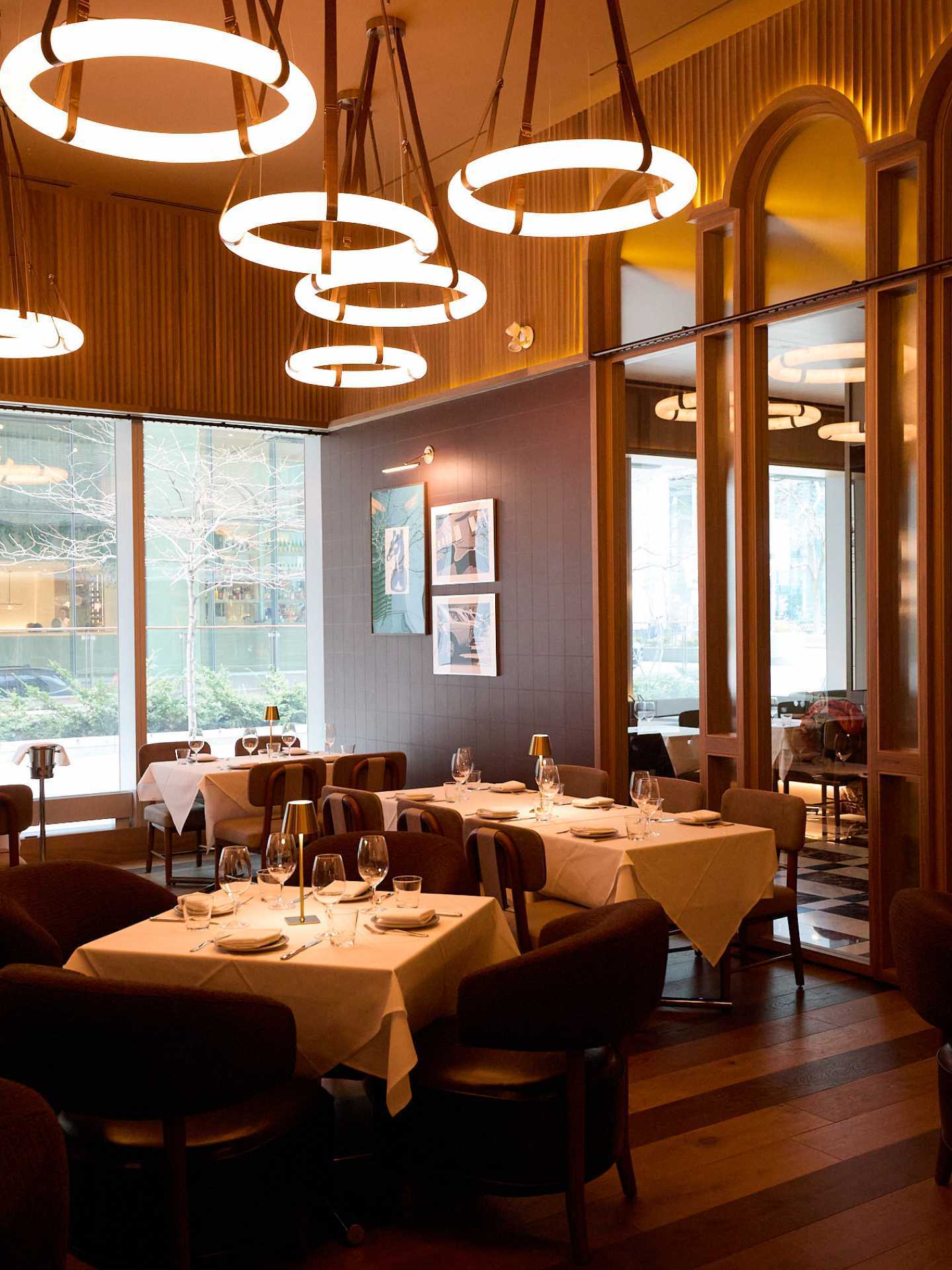 New restaurants | One of the dining rooms at Riley's Toronto