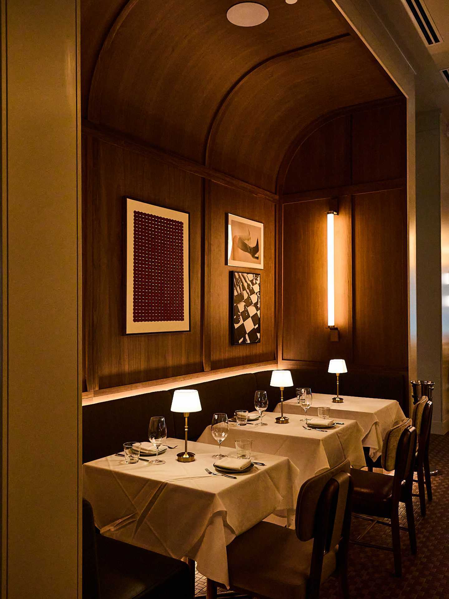 New restaurants | An interior nook at Riley's Toronto