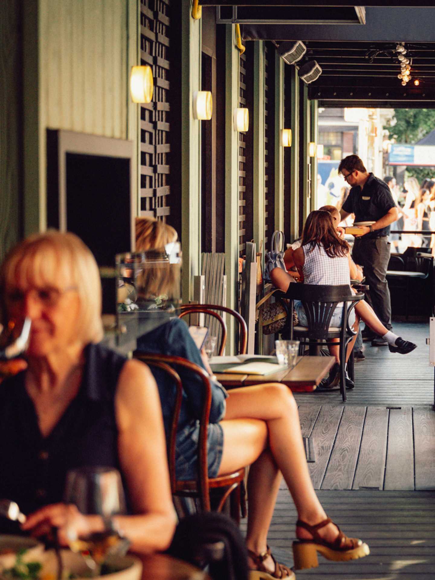 The best patios in Toronto | A view of the side patio at Contrada on College Street