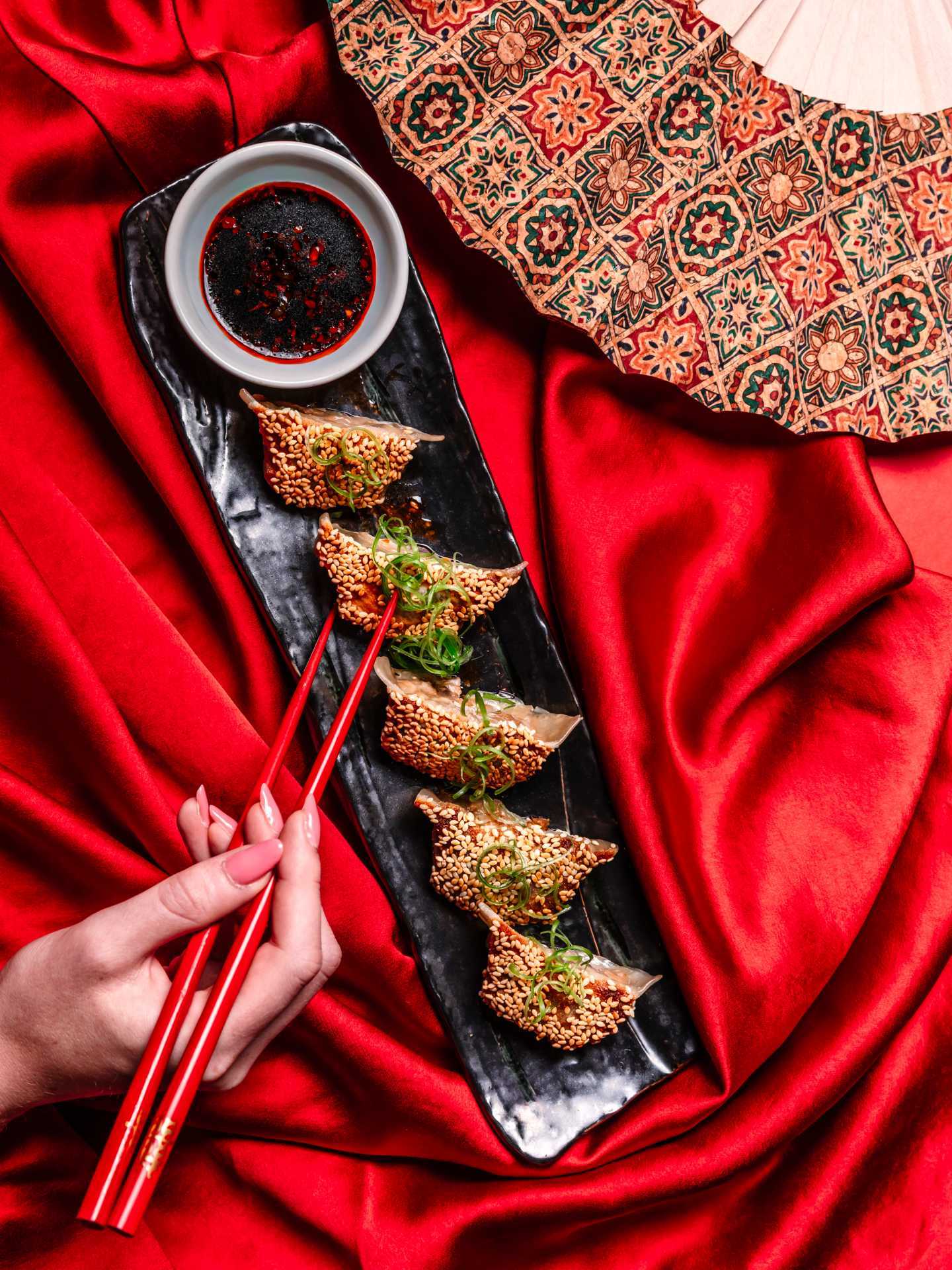 Dumplings at Honey Chinese