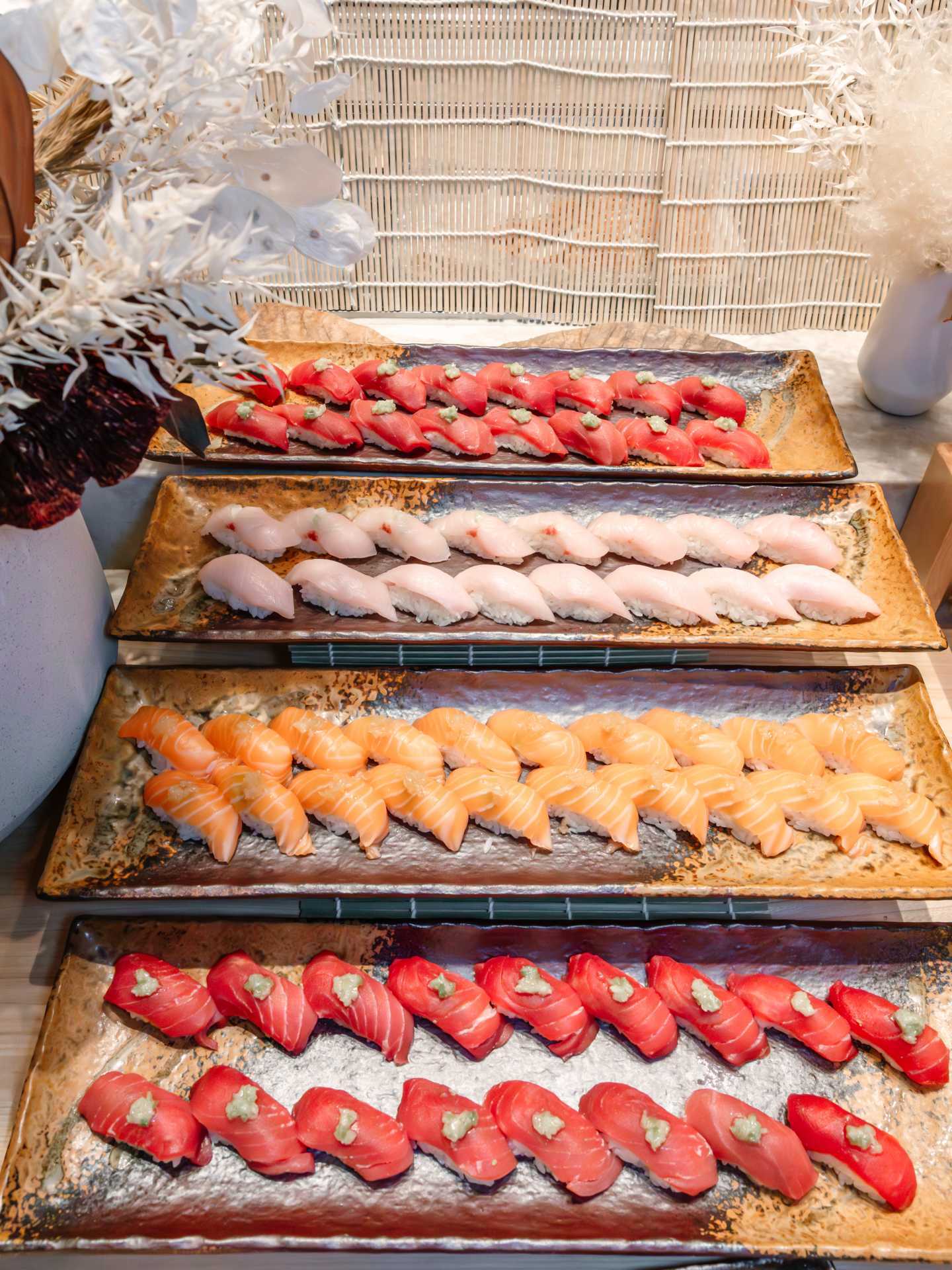 Nobu's sushi brunch buffet