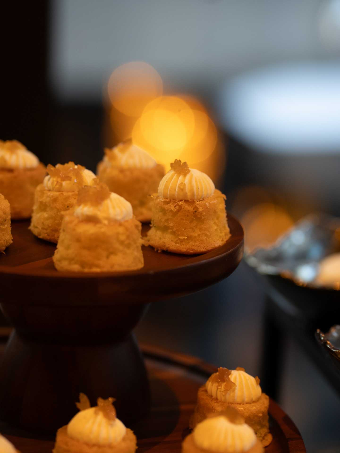 A dessert at Nobu's buffet brunch